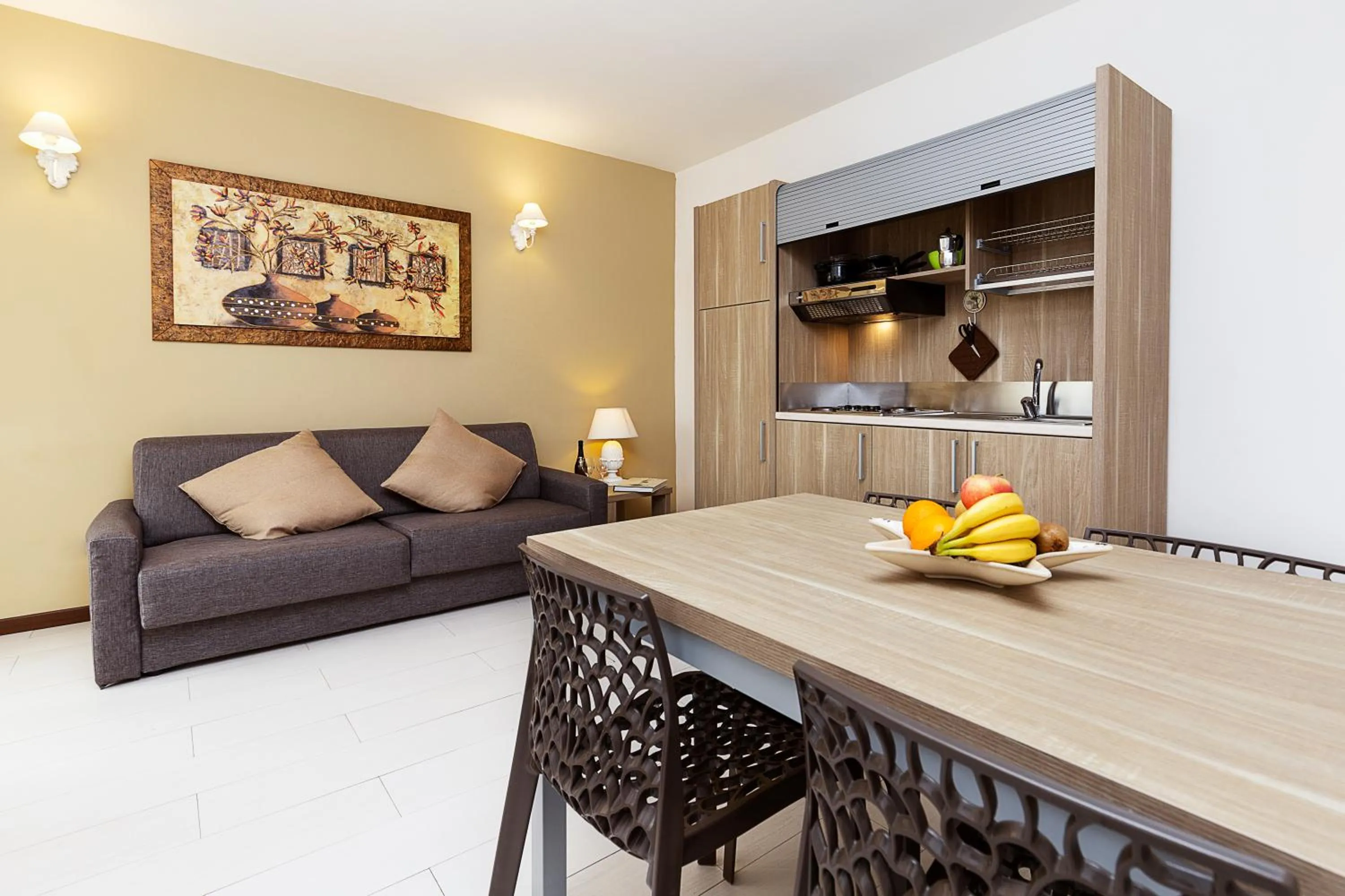 Kitchen or kitchenette in Le Residenze del Centro