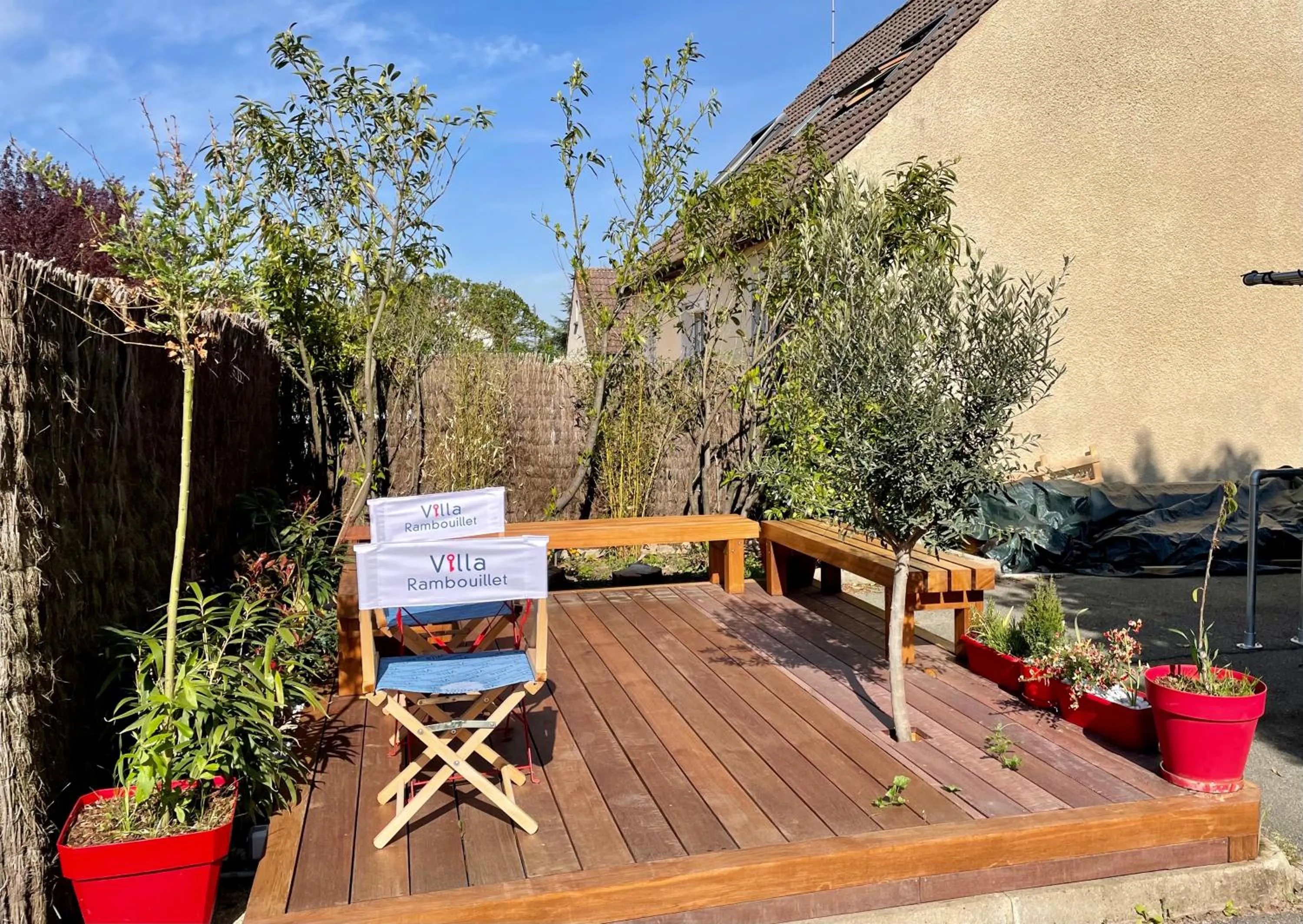 Garden in Villa Rambouillet
