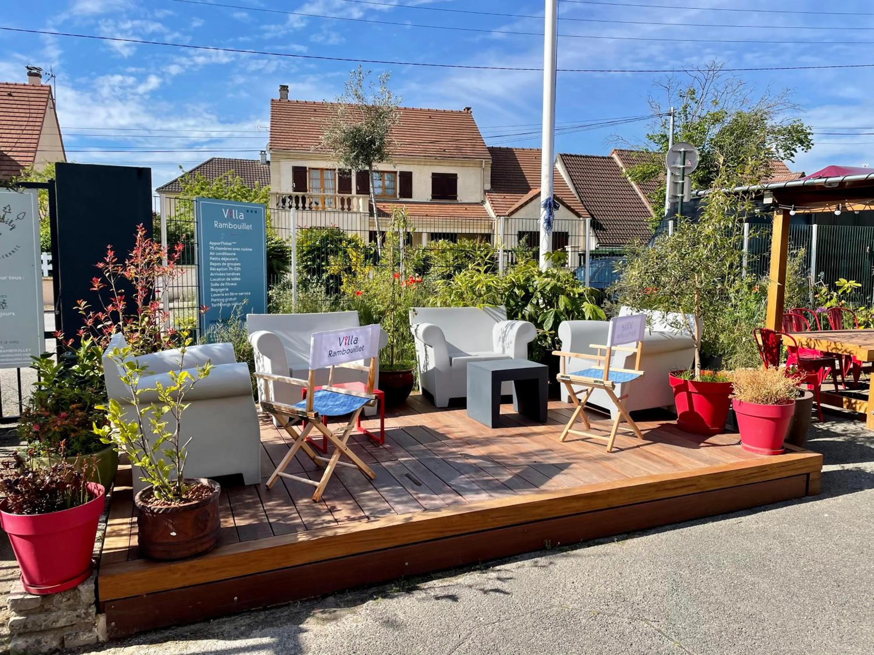 Patio in Villa Rambouillet