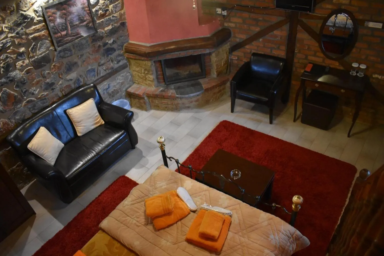 Living room in Hotels Voras