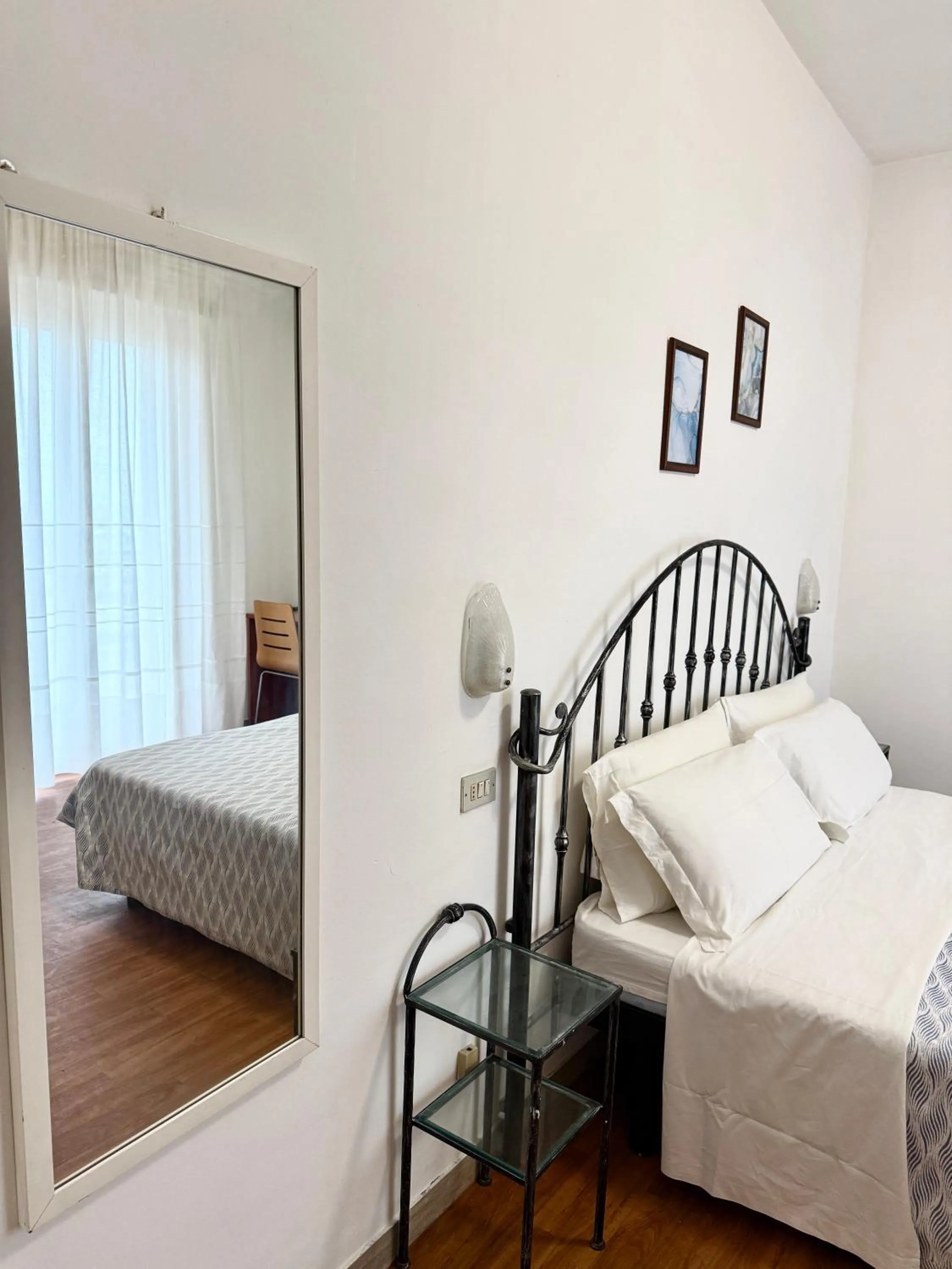 Bedroom, Bed in Hotel B&B Nizza Riccione