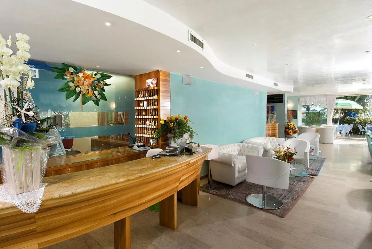 Lobby or reception in Hotel Margareth