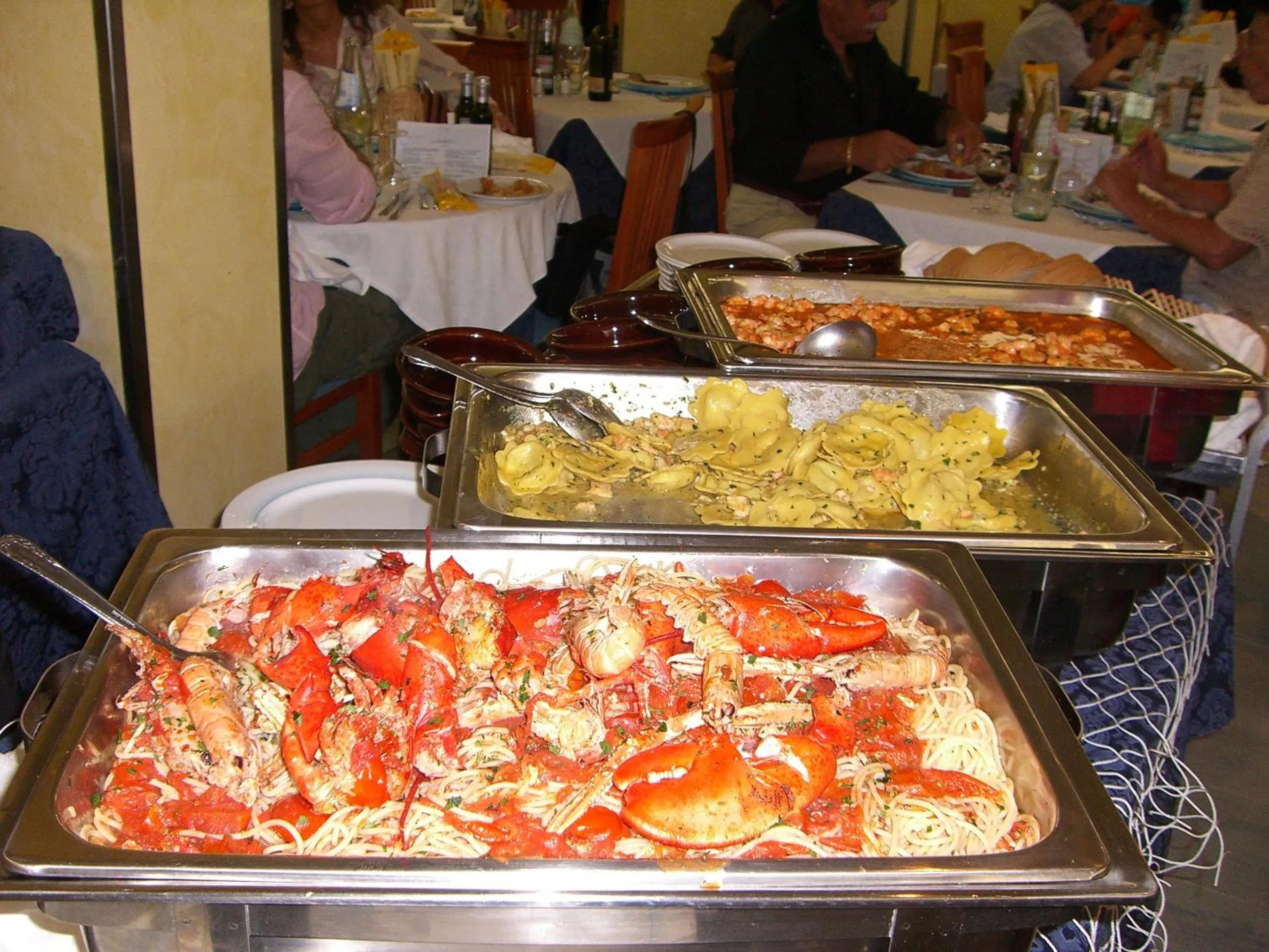 Patio in Hotel Margareth