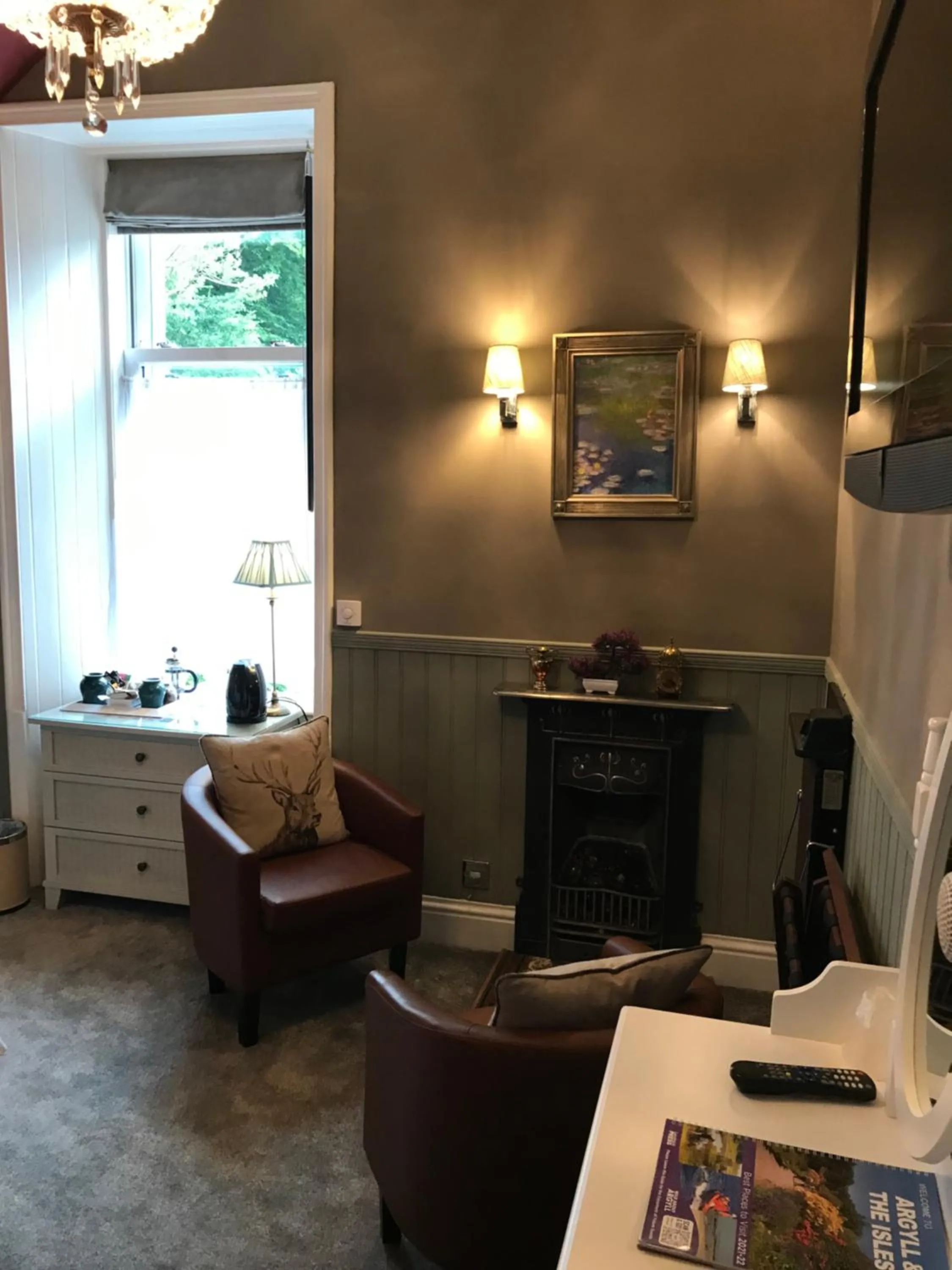 Seating area in Blair Villa South