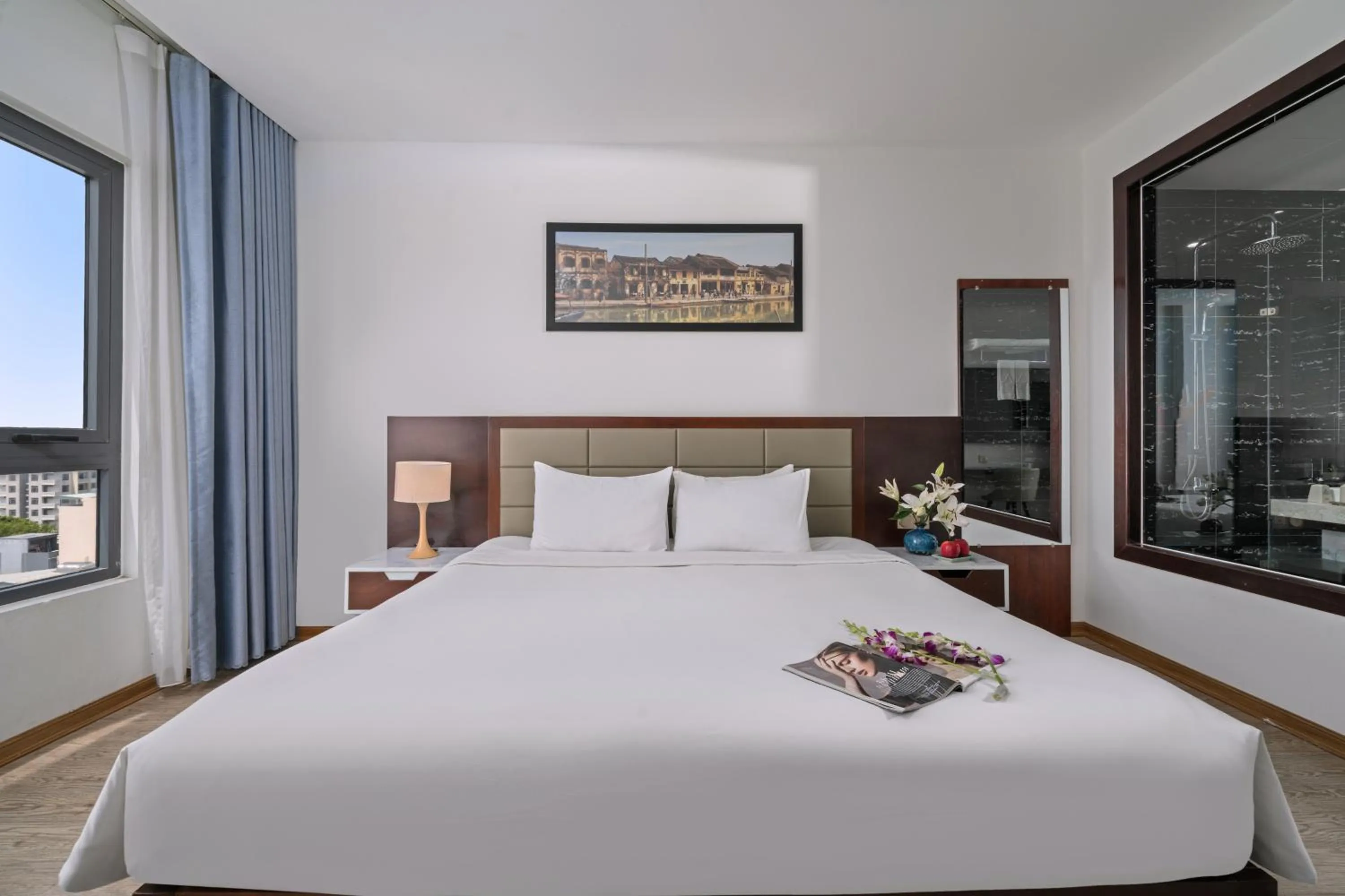 Bed in Aria Grand Hotel & Spa