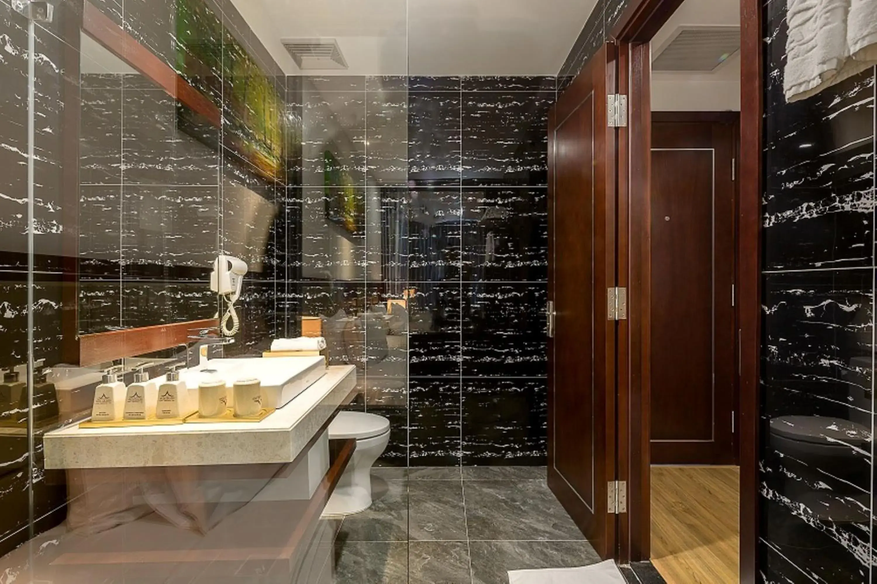 Bathroom in Aria Grand Hotel & Spa Bathroom in Aria Grand Hotel & Spa