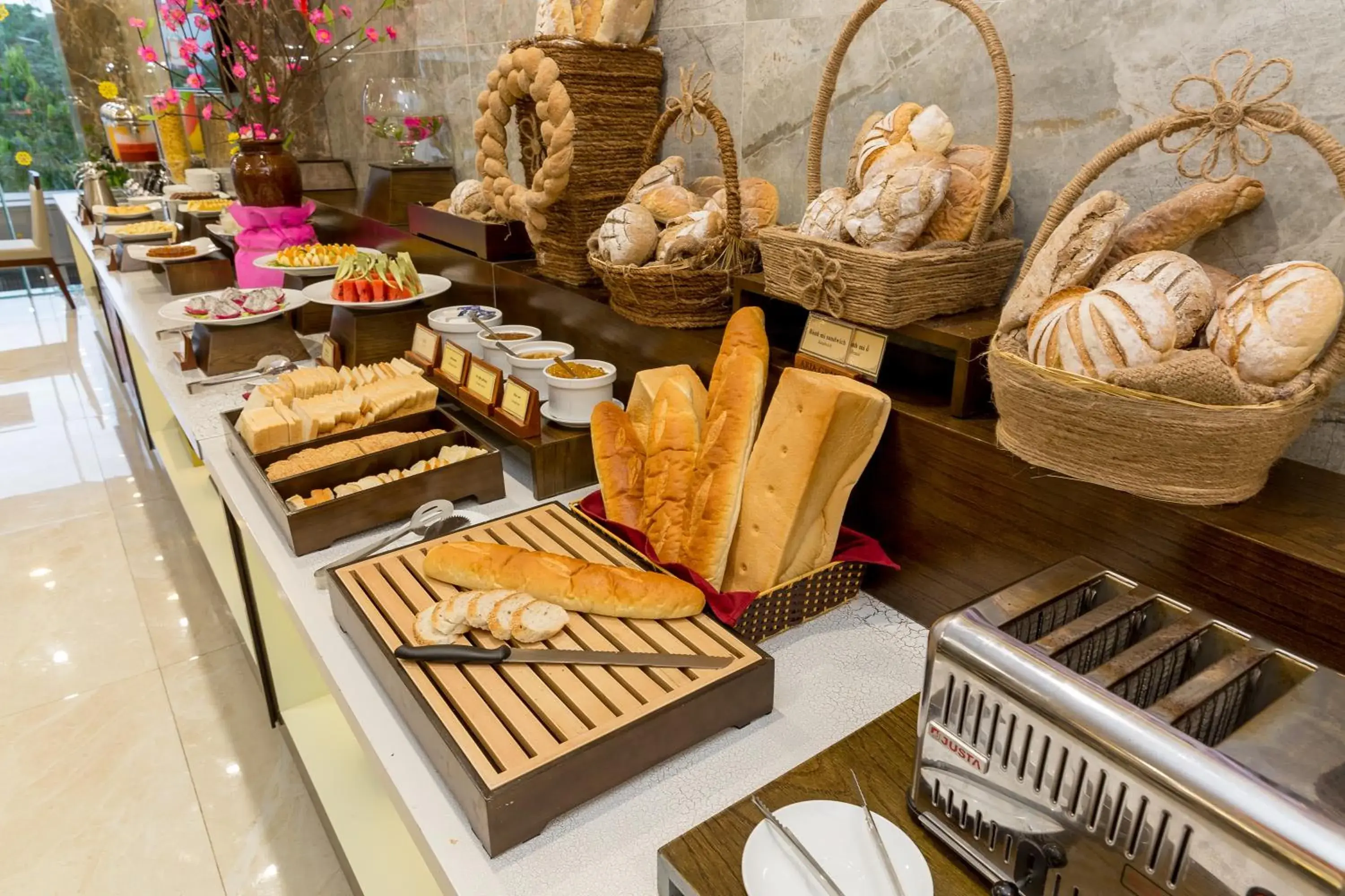 Buffet breakfast in Aria Grand Hotel & Spa Buffet breakfast in Aria Grand Hotel & Spa