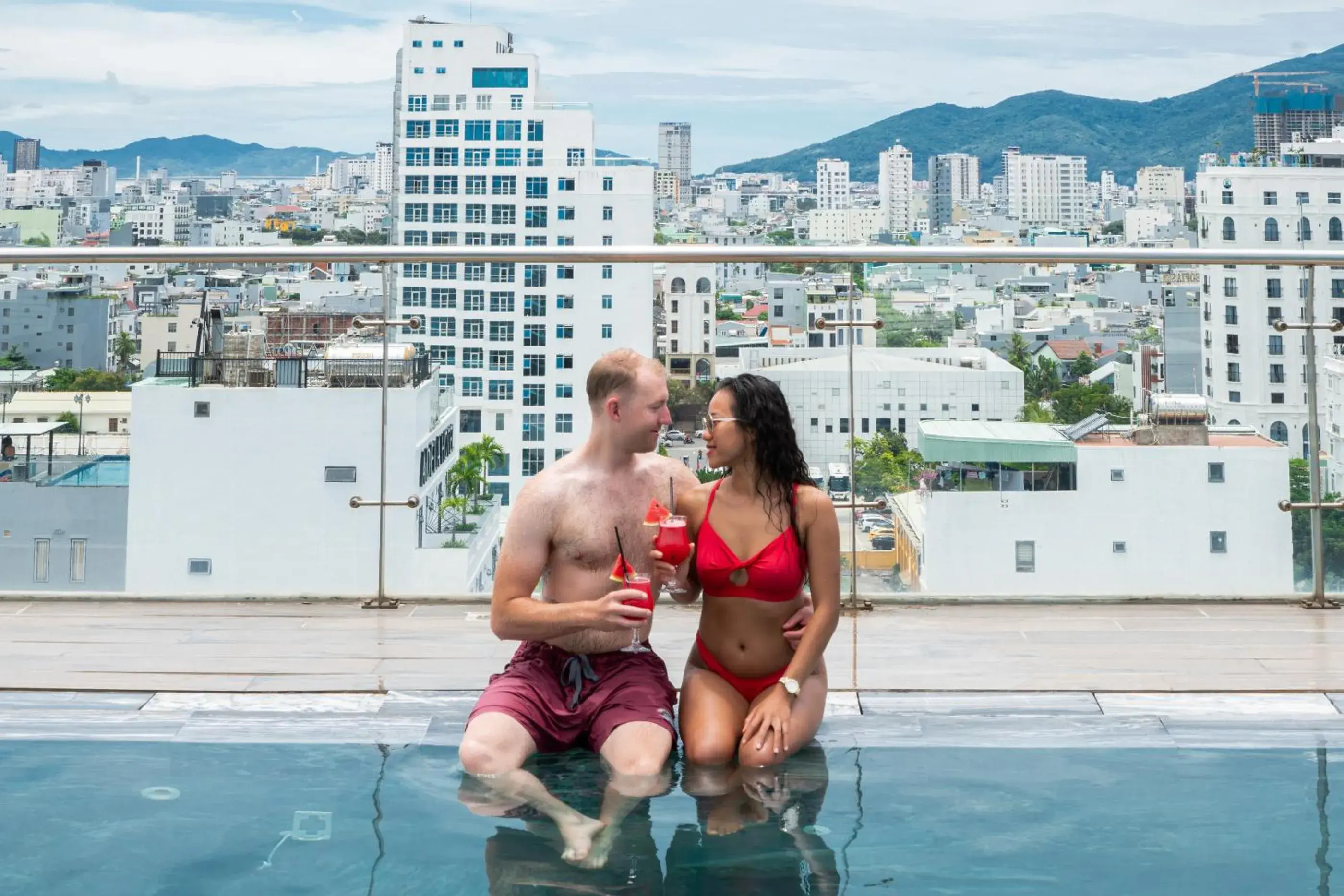 Swimming pool in Aria Grand Hotel & Spa Swimming pool in Aria Grand Hotel & Spa