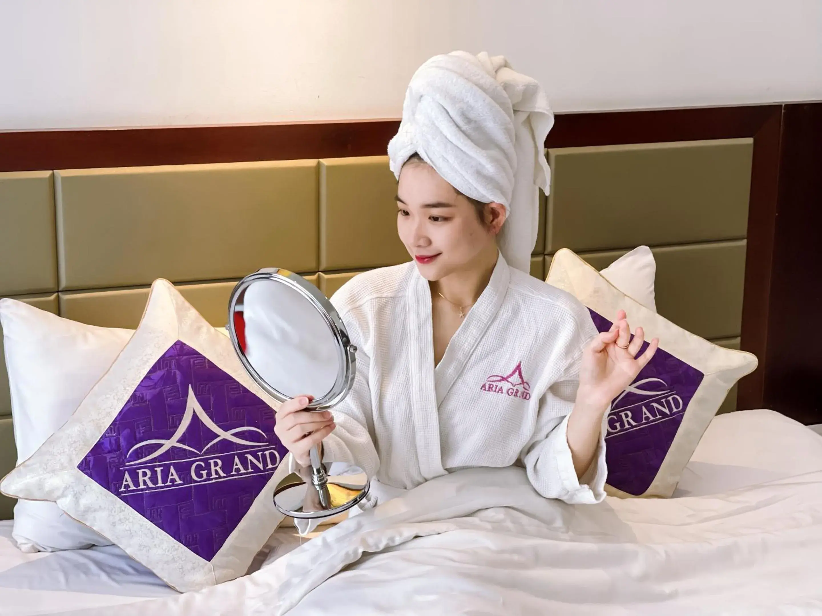 Property building, Bed in Aria Grand Hotel & Spa Property building, Bed in Aria Grand Hotel & Spa