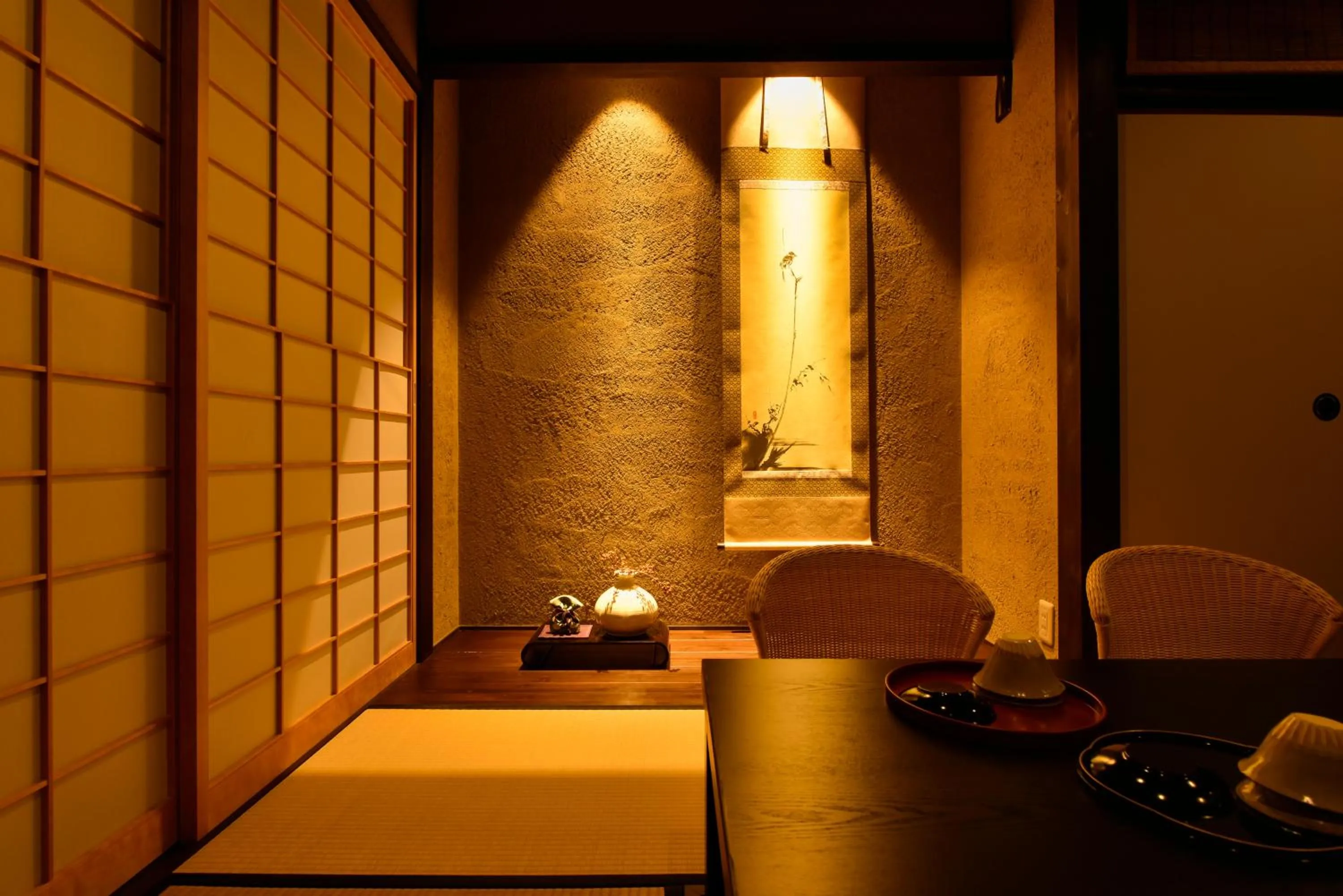 Living room in Rinn Premium Machiya Kunpu