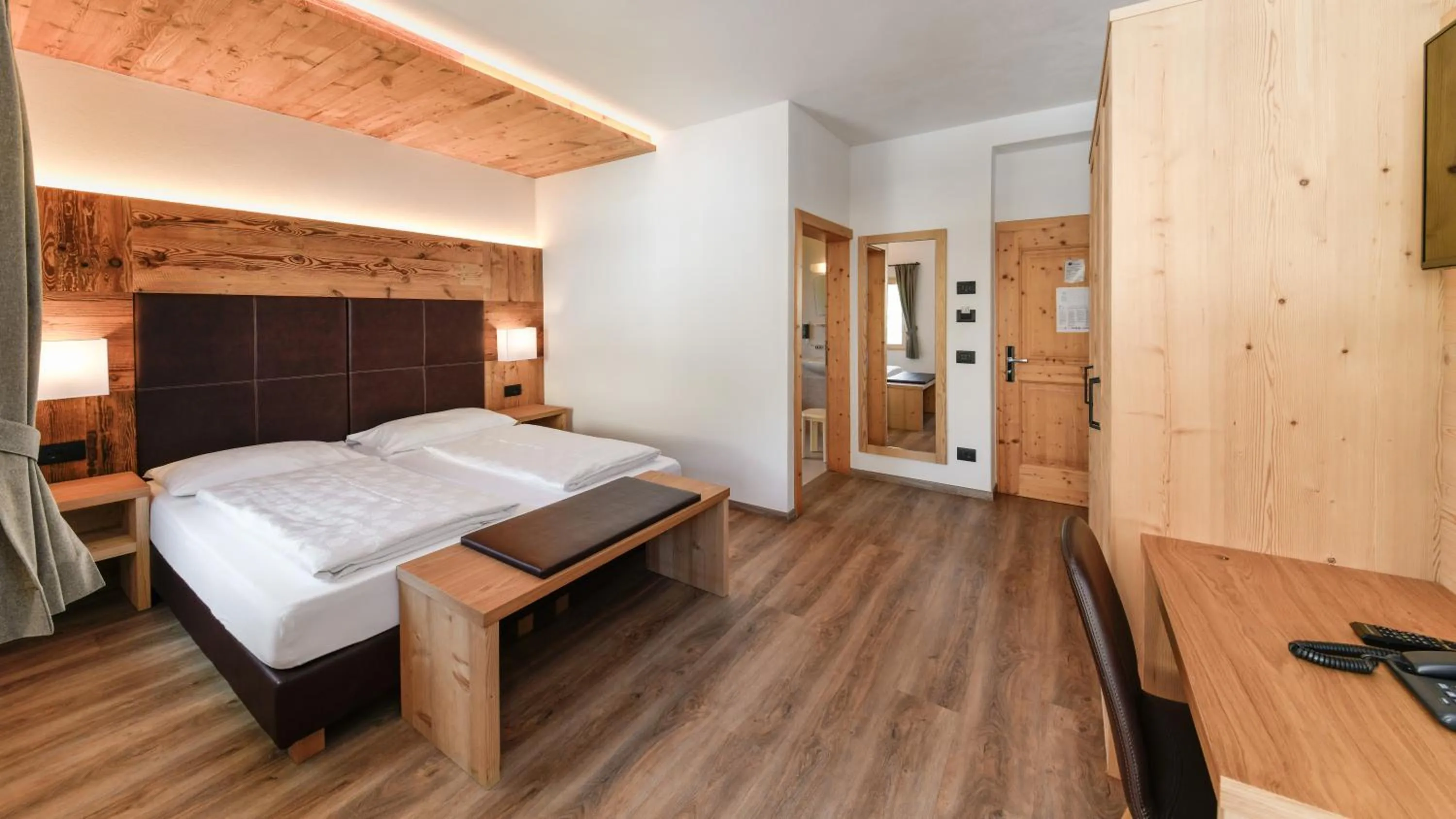 Bed in Hotel Brunella