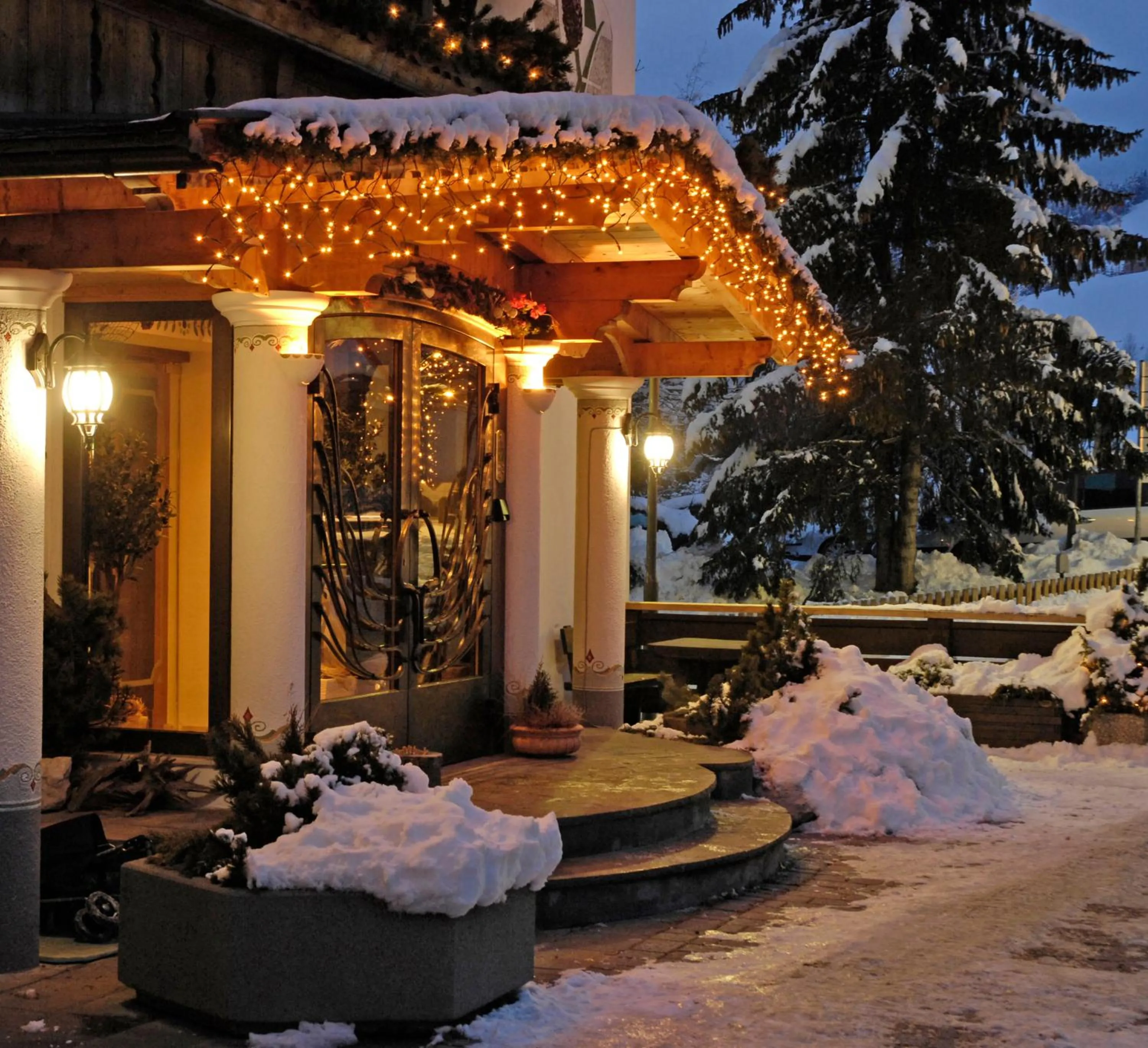 Facade/entrance in Hotel Brunella