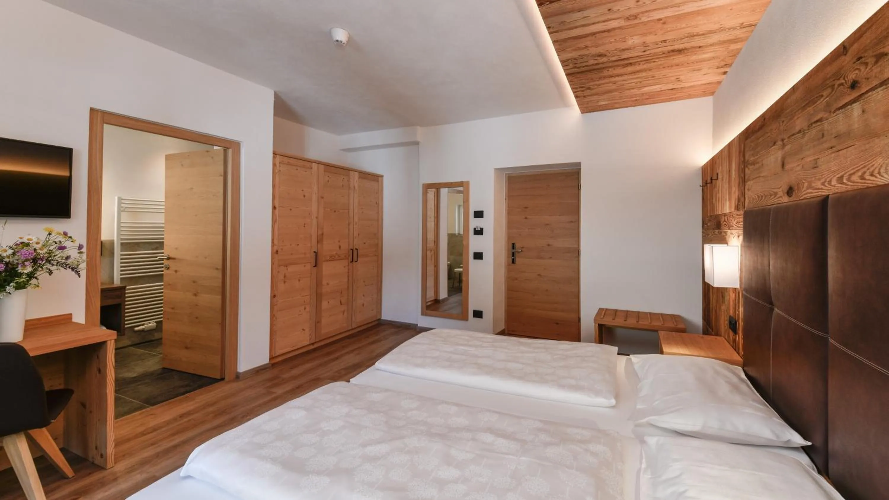 Bed in Hotel Brunella