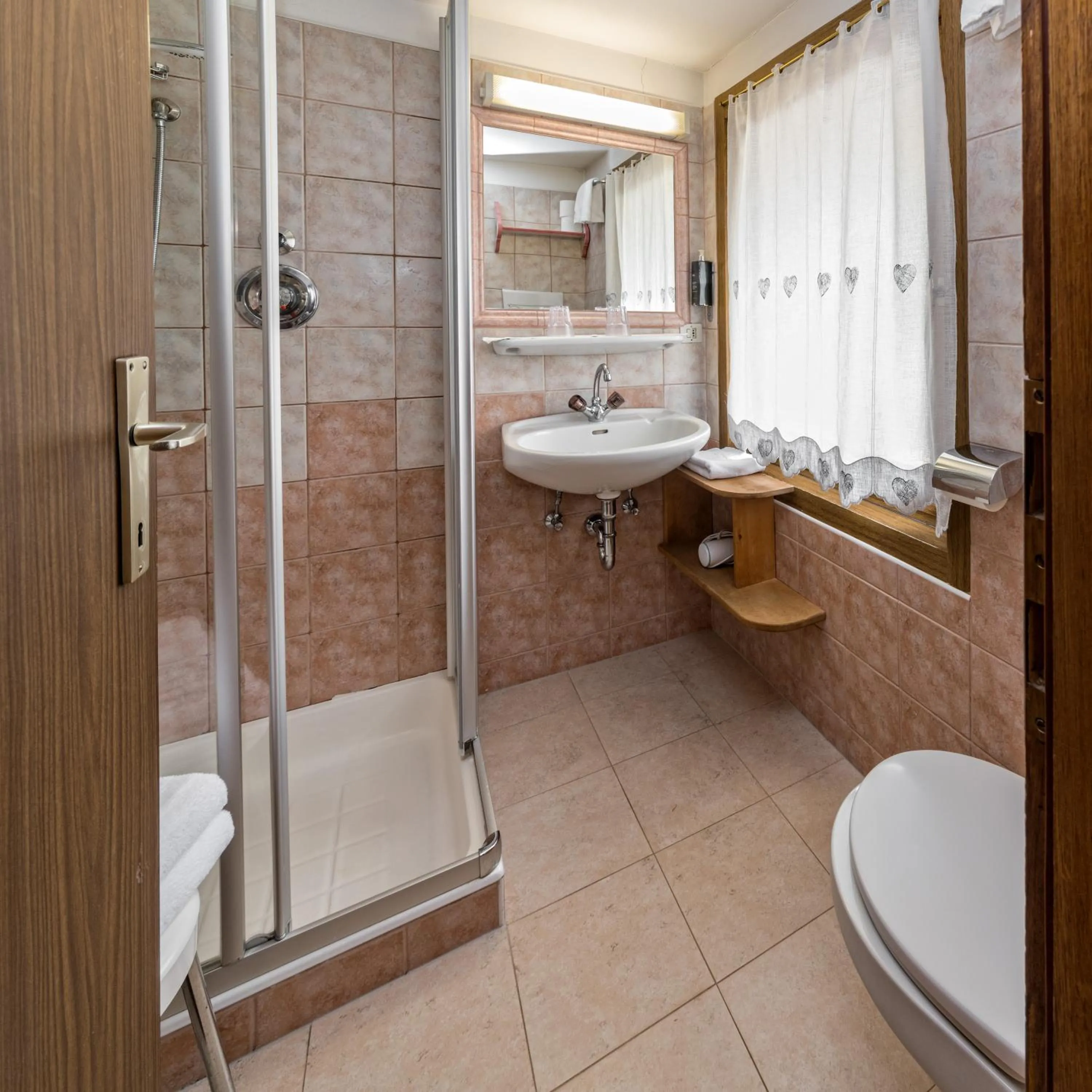 Bathroom in Hotel Brunella