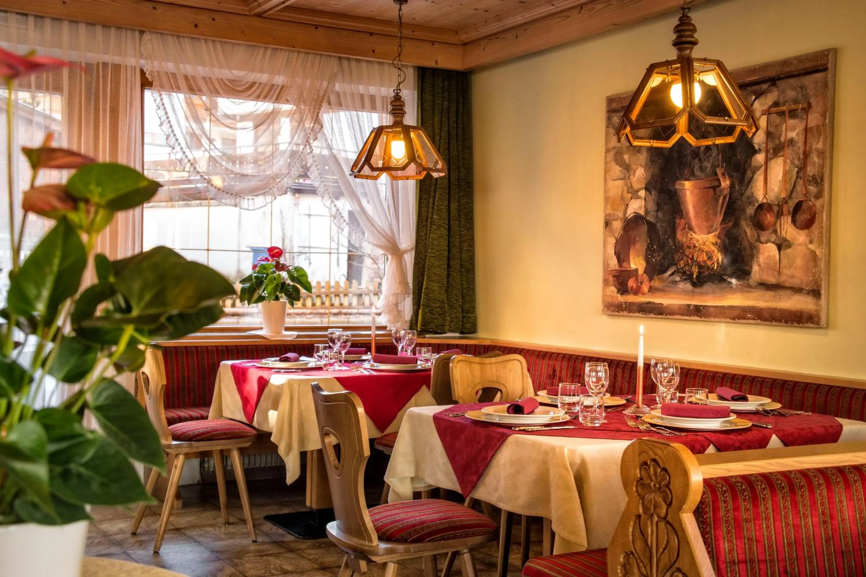 Restaurant/places to eat in Hotel Brunella