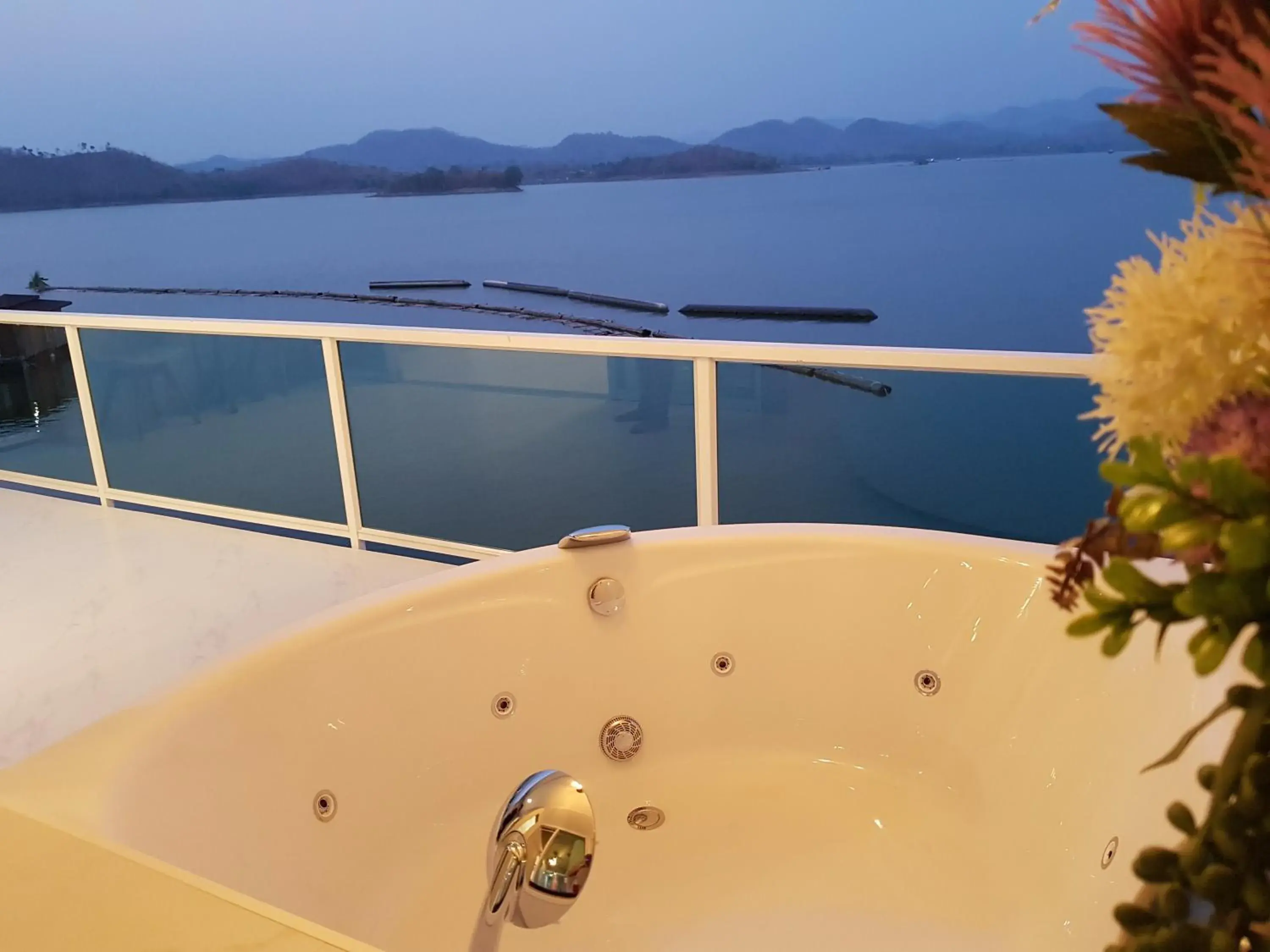 River view in Raya Buri Resort Kanchanaburi River view in Raya Buri Resort Kanchanaburi