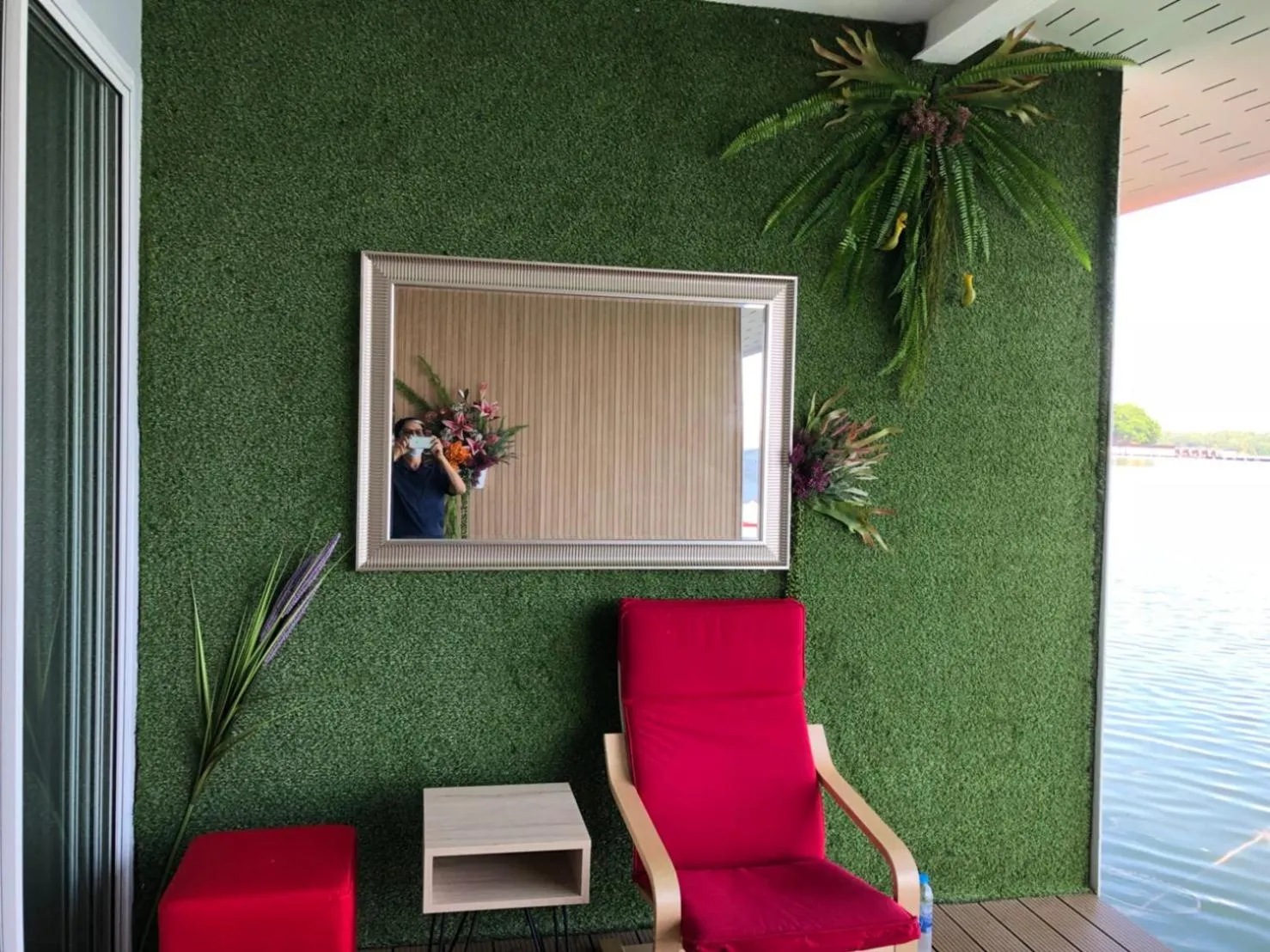 Balcony/Terrace in Raya Buri Resort Kanchanaburi