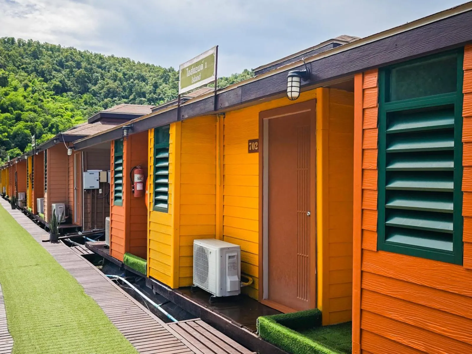 Property building in Raya Buri Resort Kanchanaburi