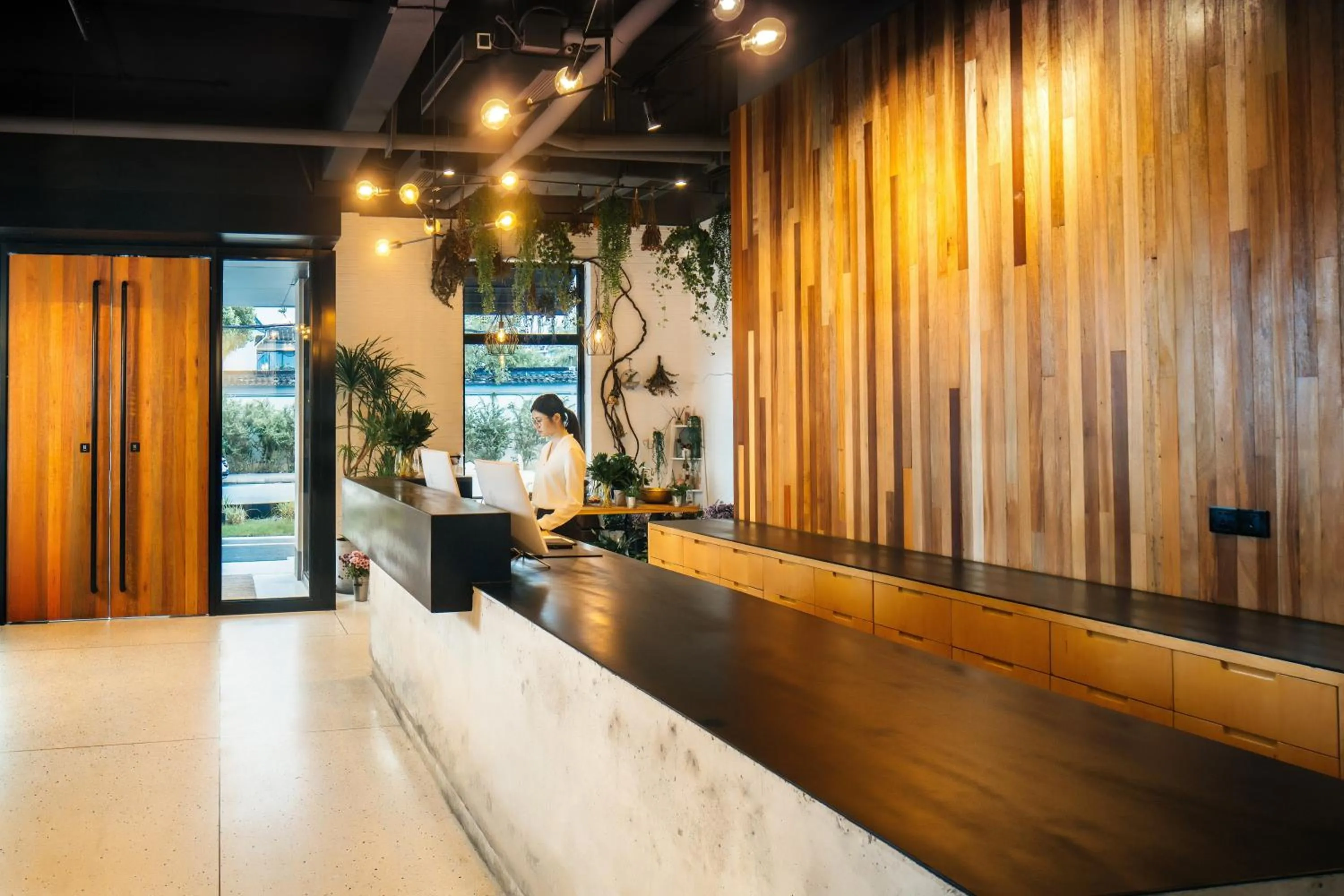 Lobby or reception in Cendre Hotel (Lingering Garden and Tiger Hill)