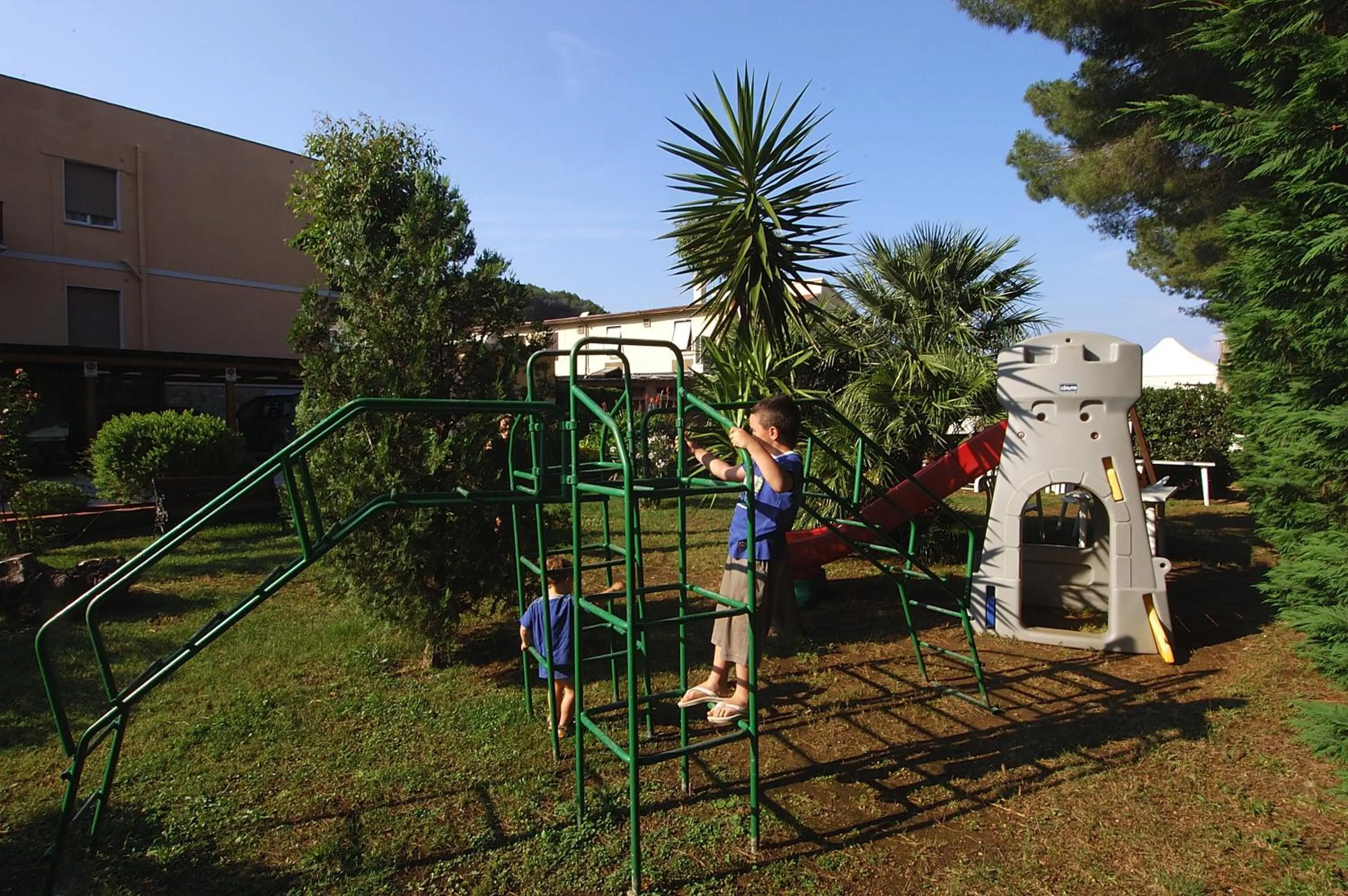 Children play ground in Frank's Hotel