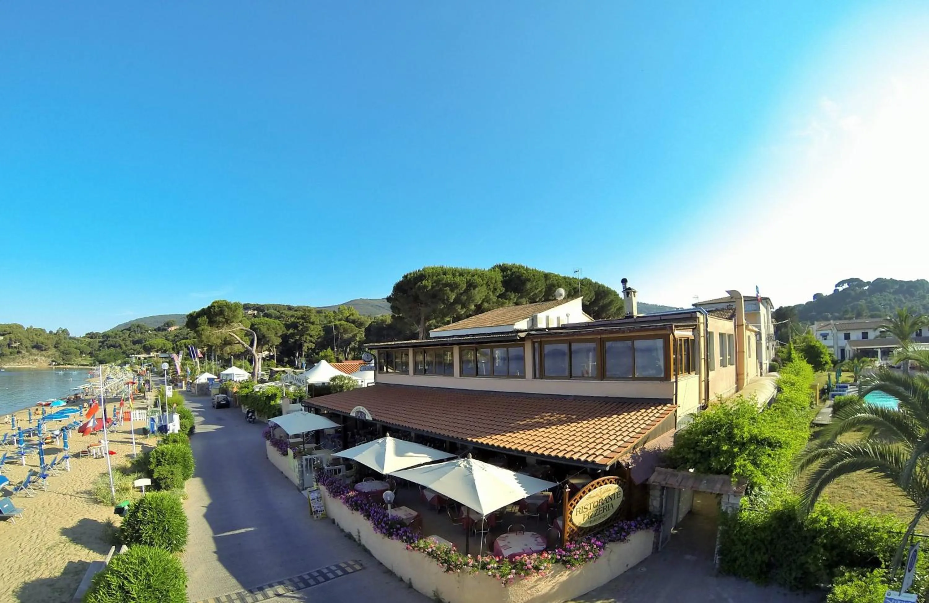 Property building in Frank's Hotel