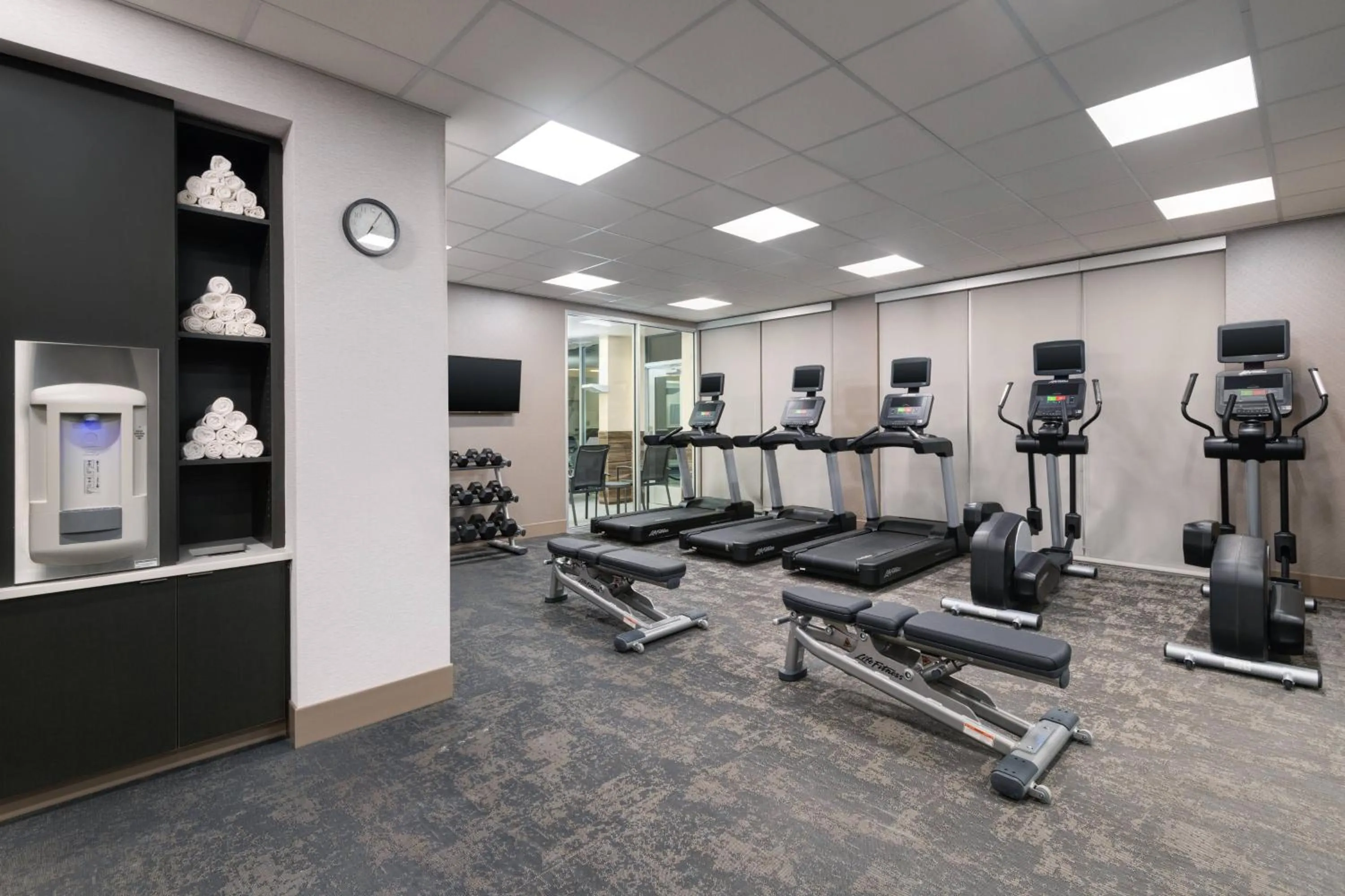 Fitness centre/facilities in Fairfield Inn & Suites by Marriott Lexington East/I-75