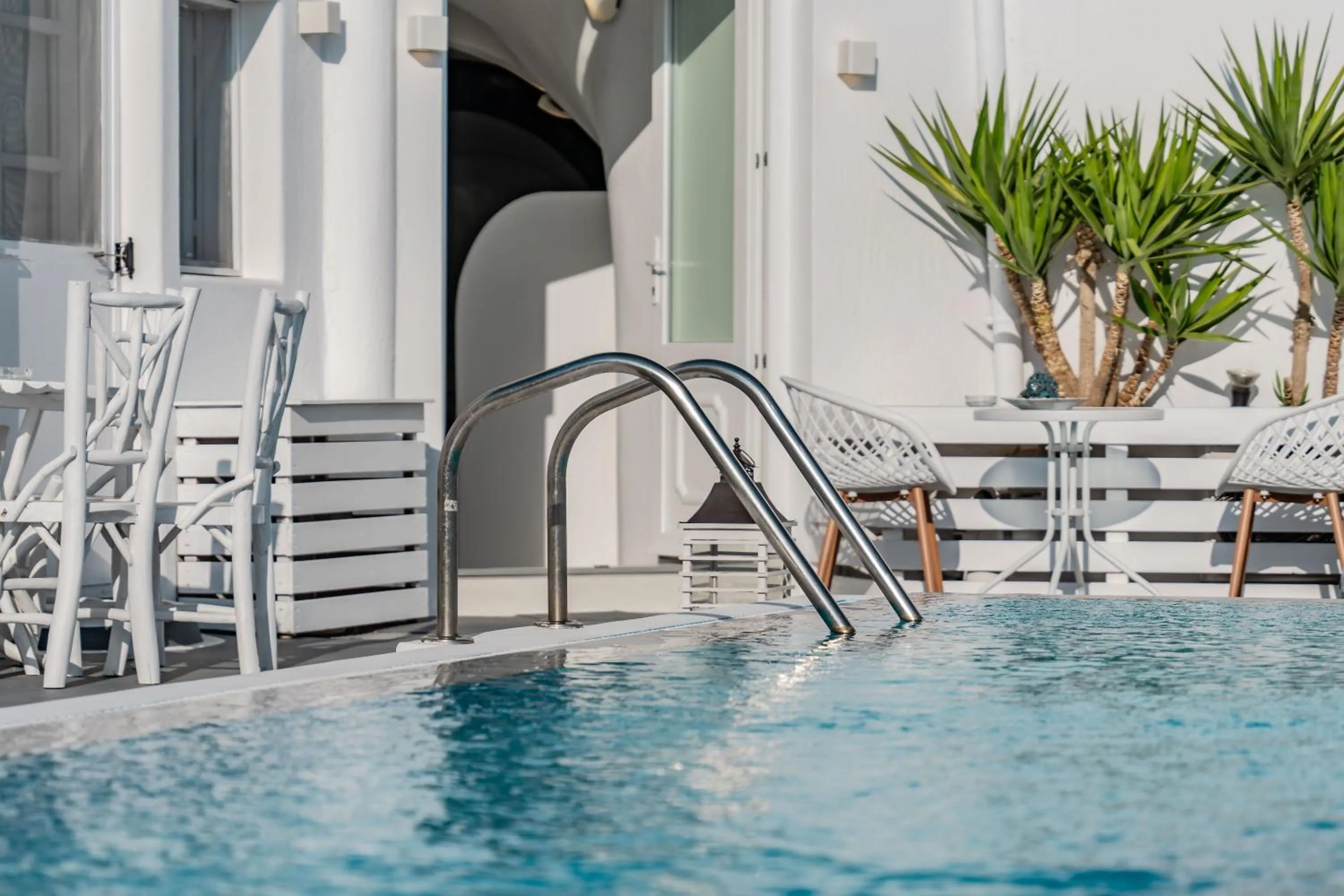 Patio in Cally Cave House