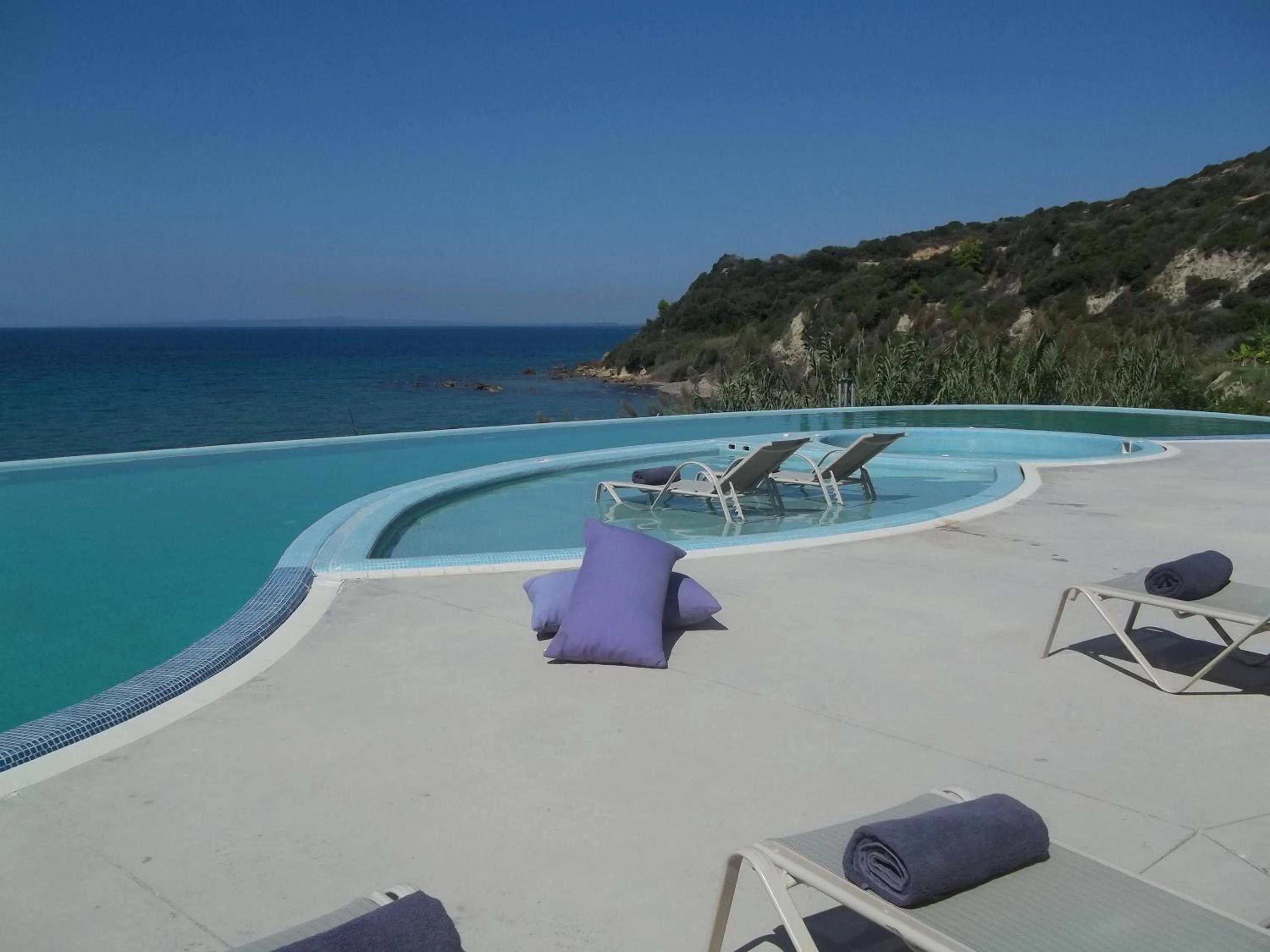 Swimming pool in Mare Dei Suites Hotel Ionian Resort