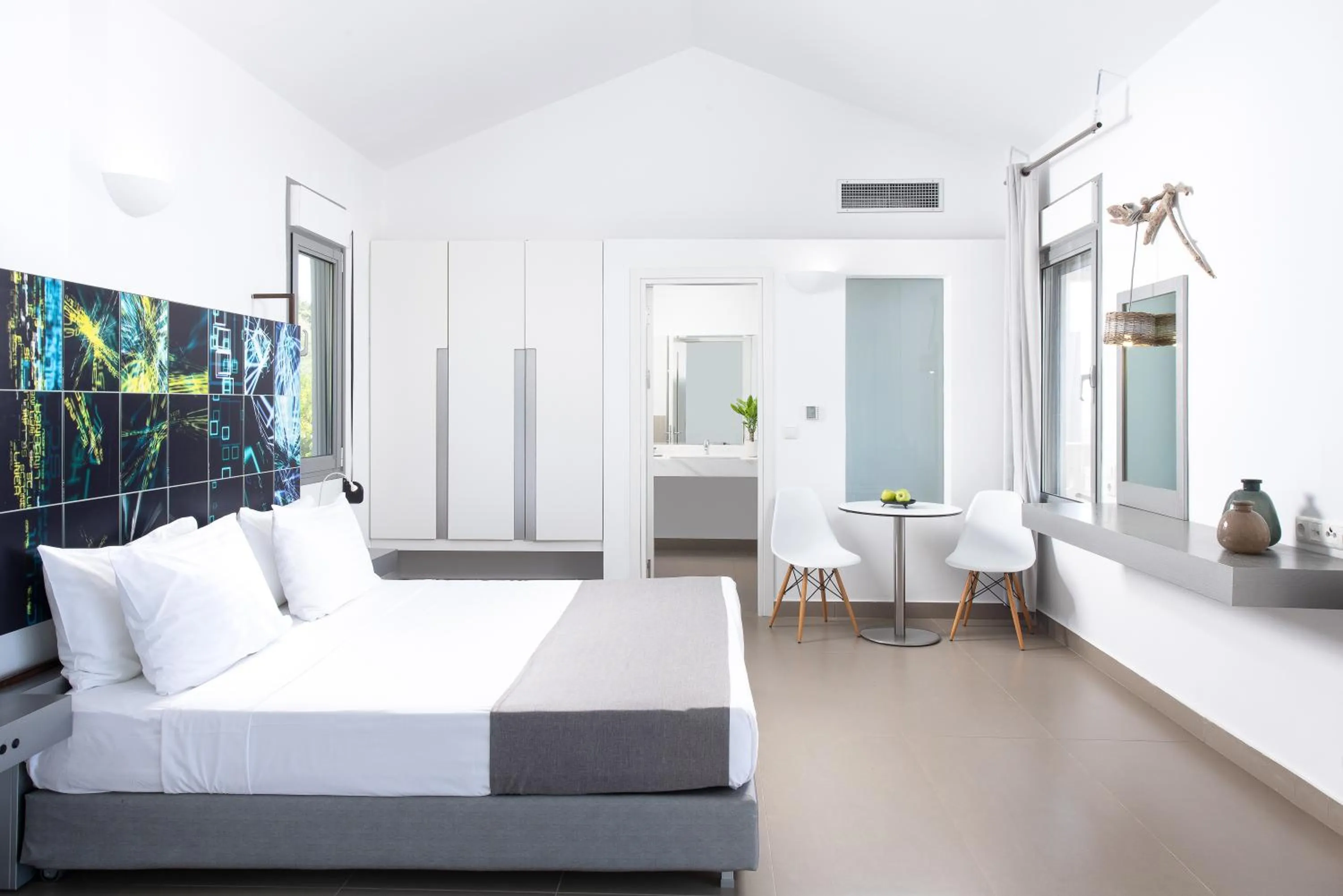 Bed in Mare Dei Suites Hotel Ionian Resort