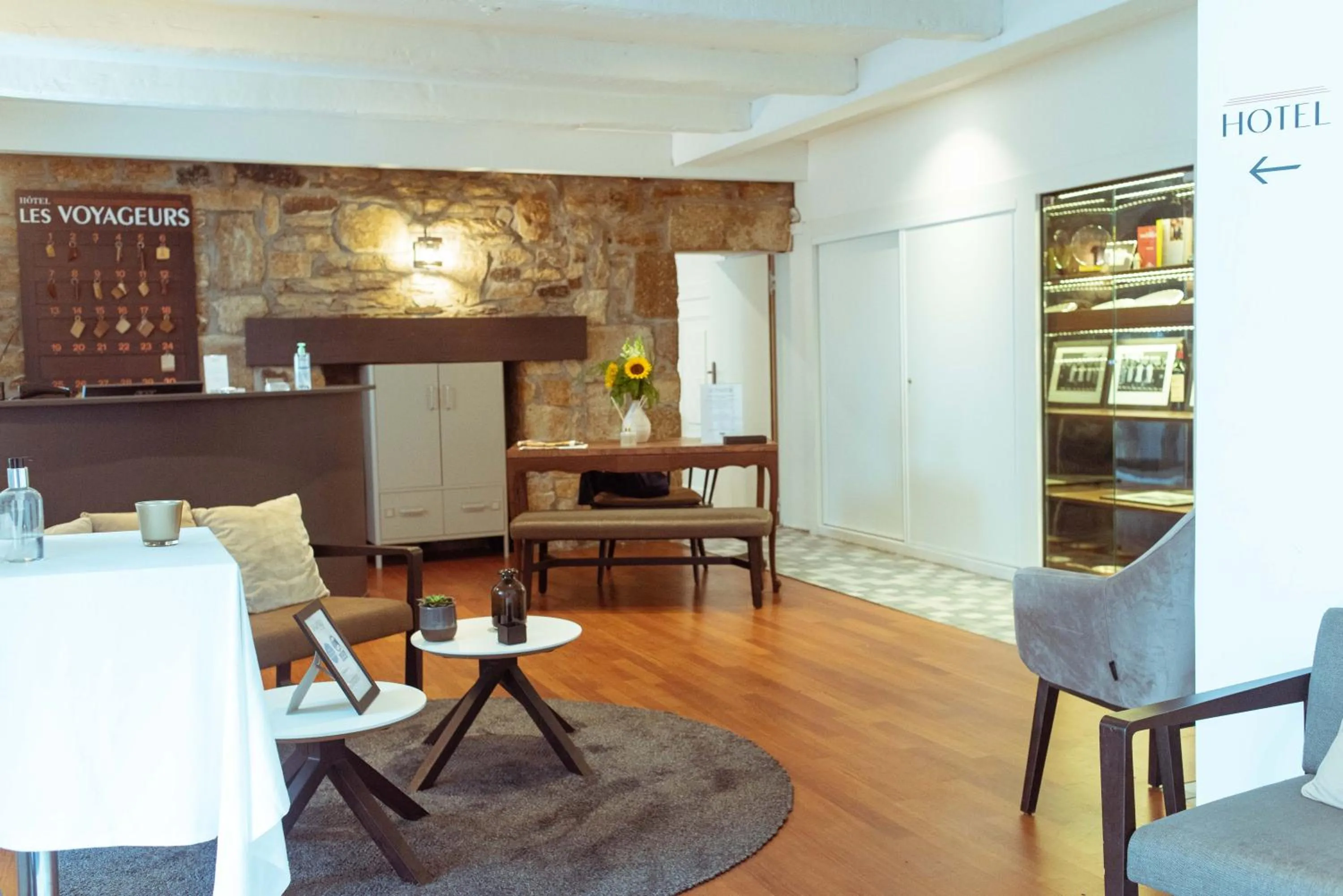 Lobby or reception, Seating Area in Les Voyageurs