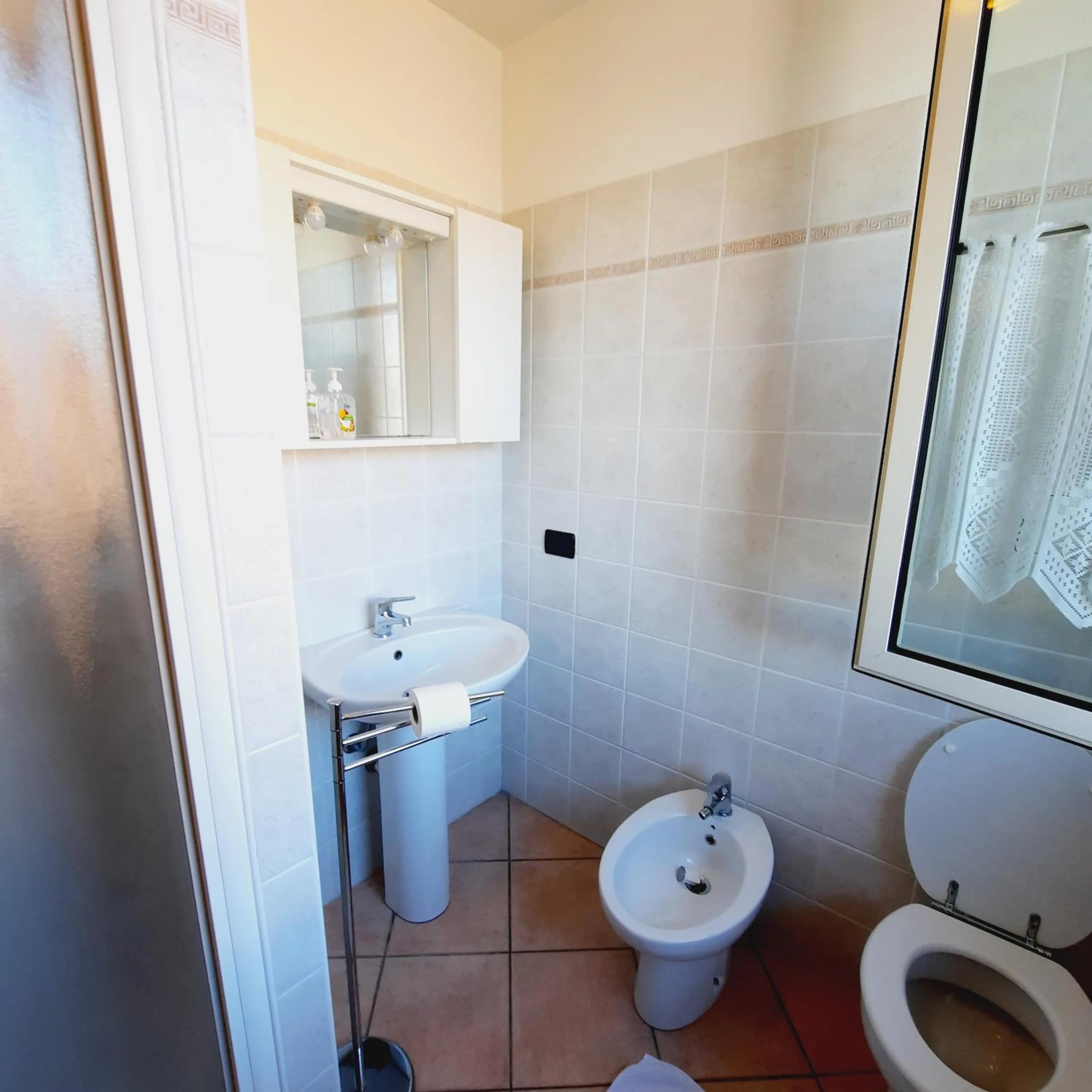 Bathroom in Appartamenti Esmera