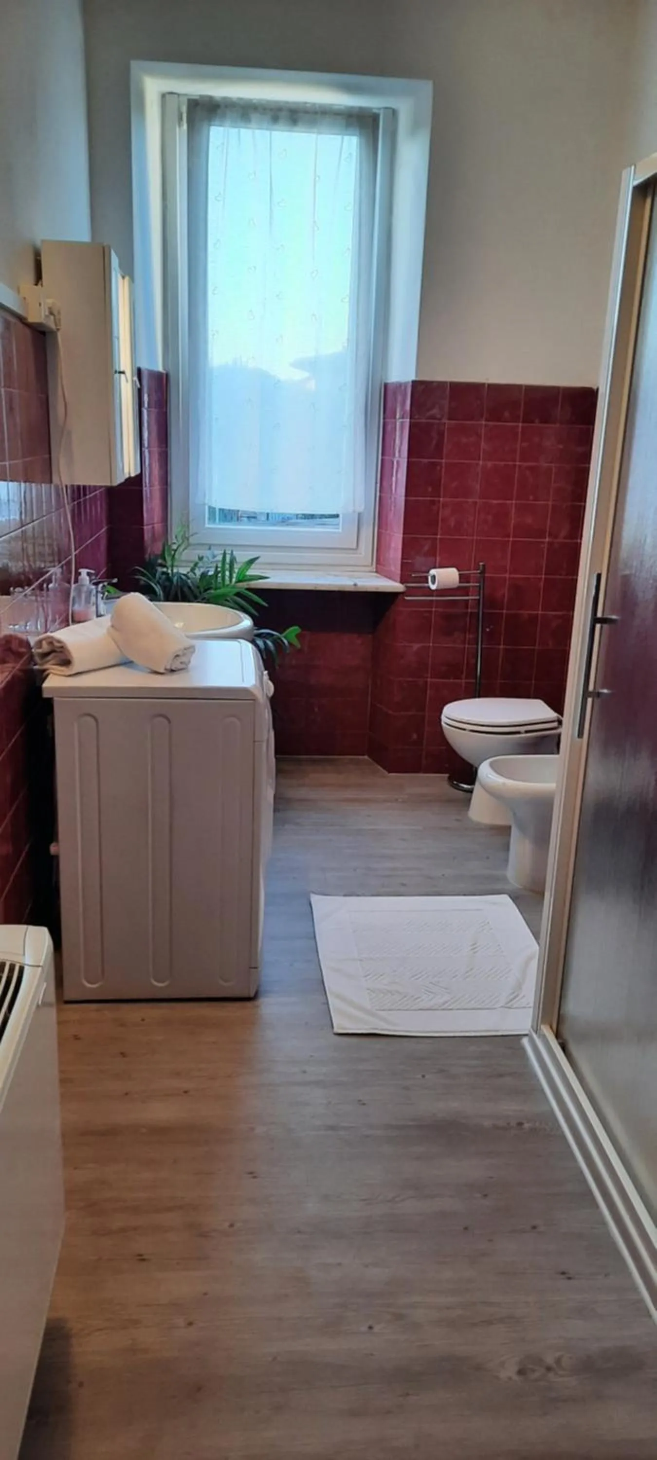 Bathroom in Appartamenti Esmera