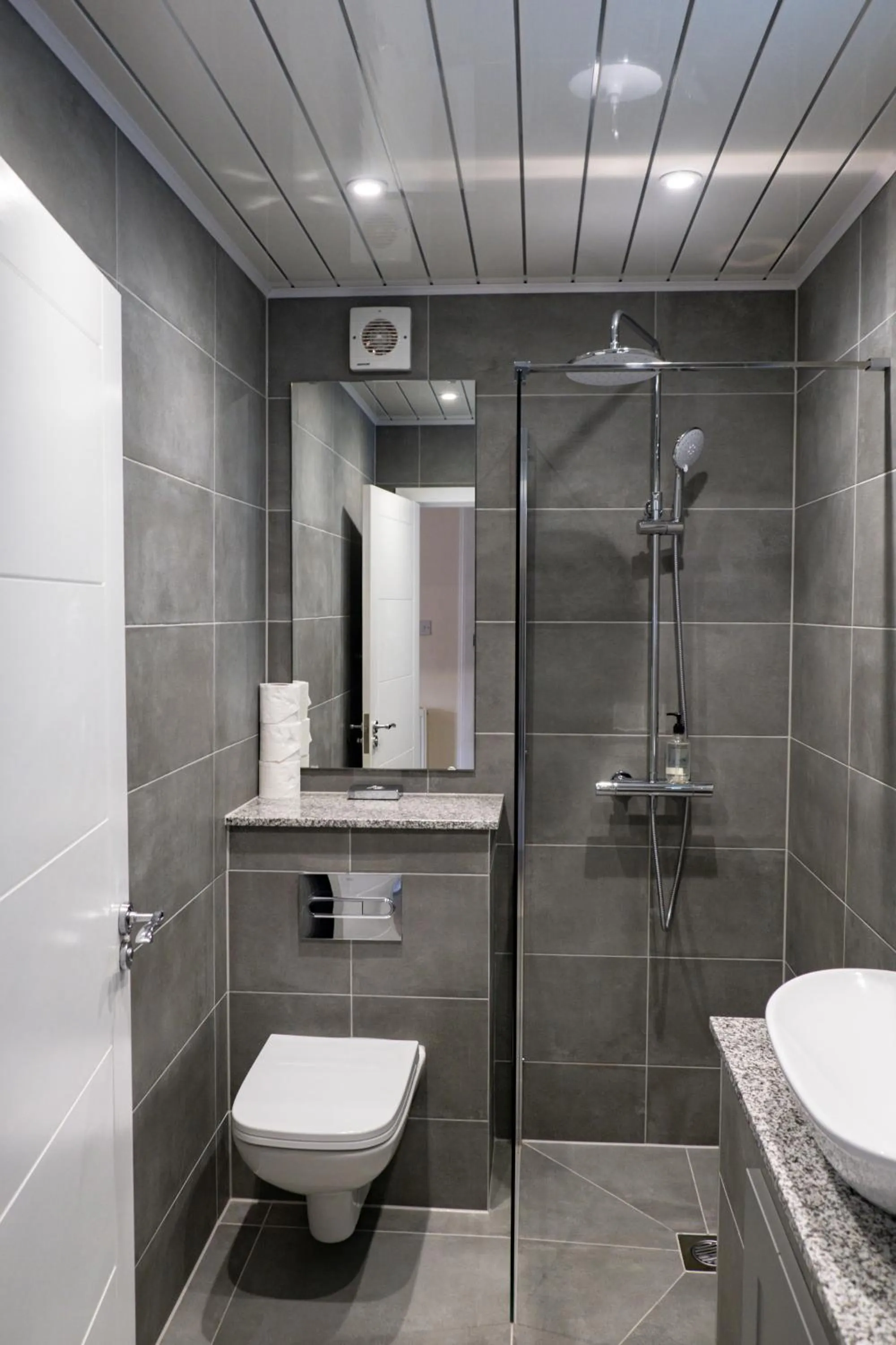 Shower in Corran House Guest House