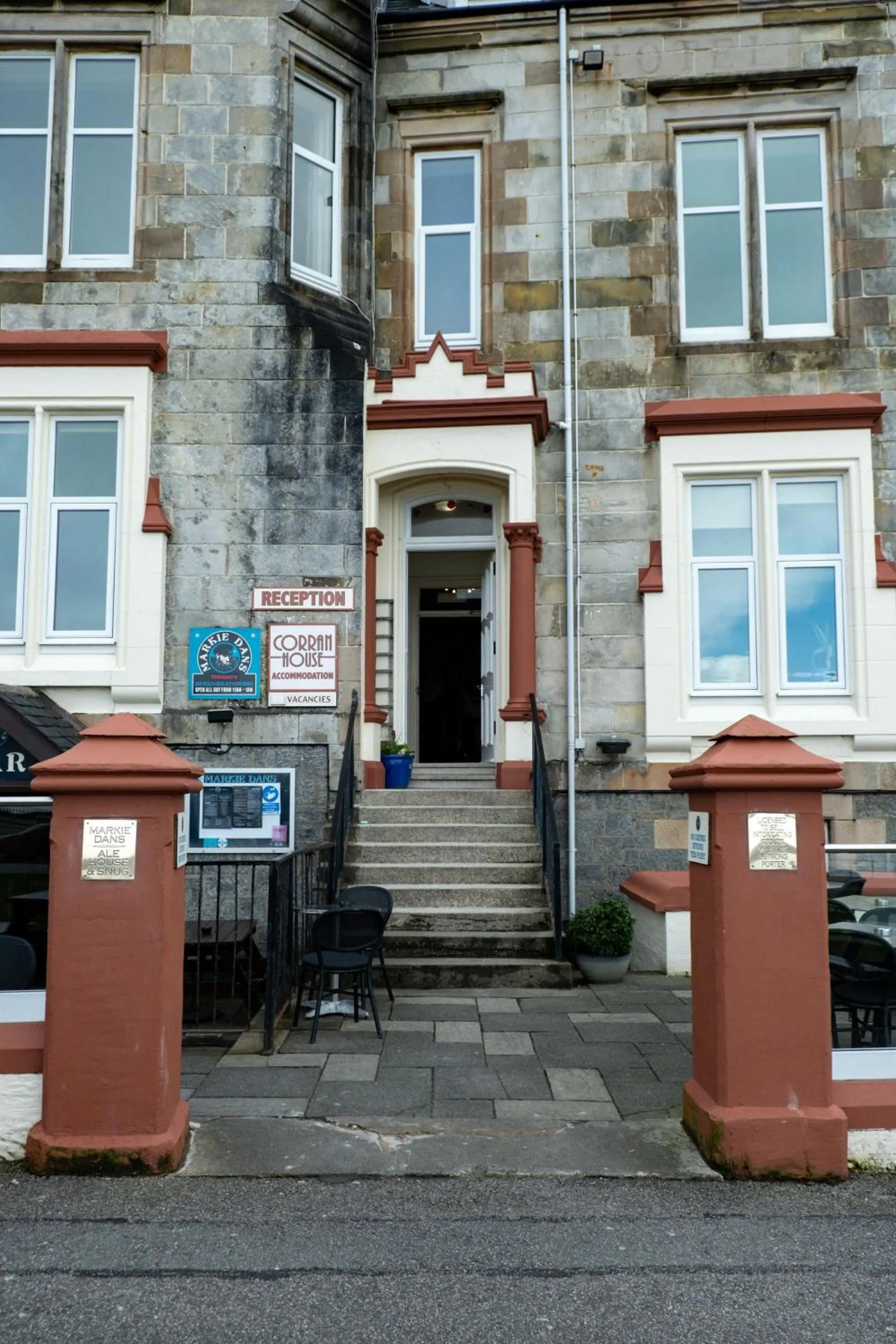 Property building in Corran House Guest House