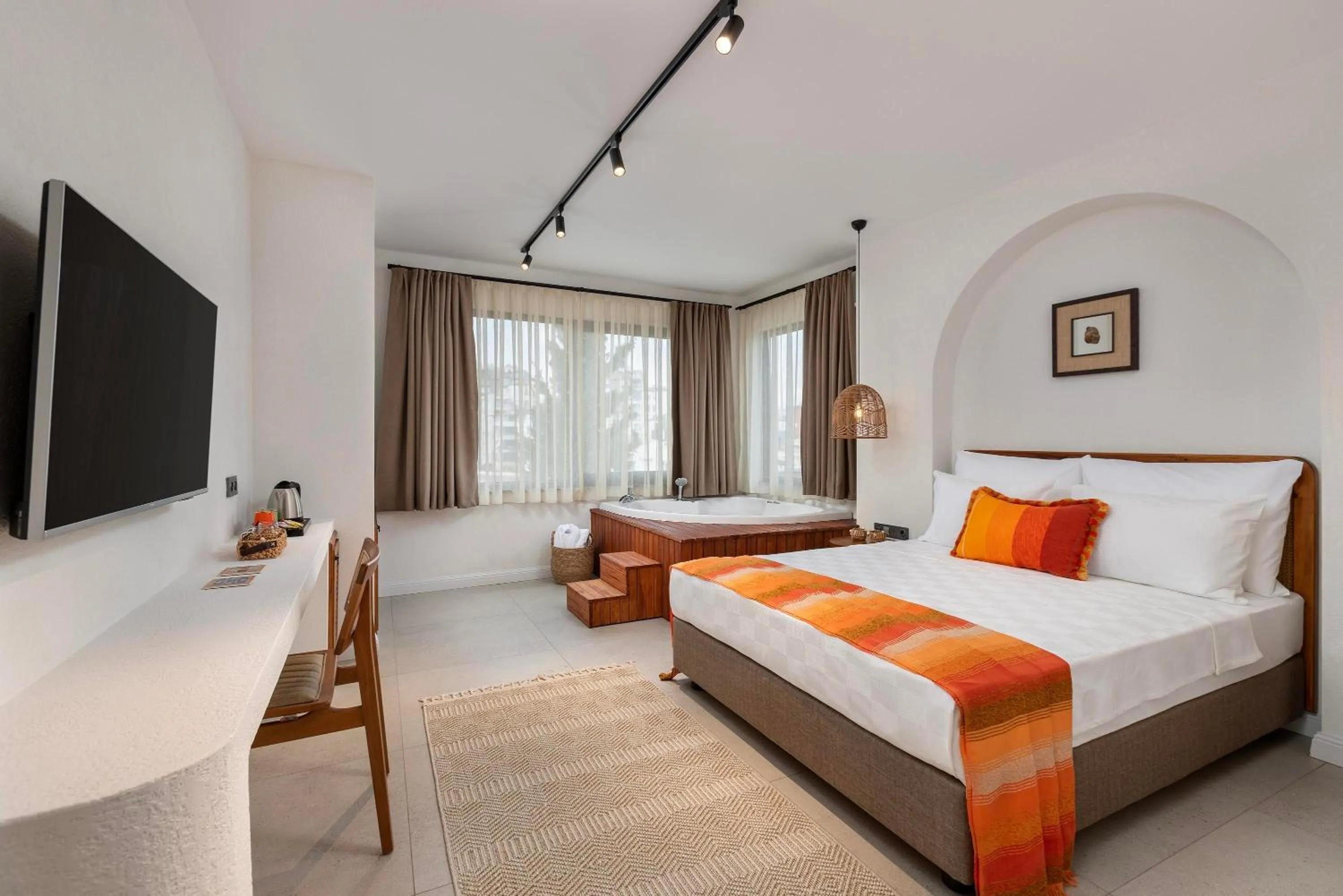 Bed in Azuu Boutique Hotel