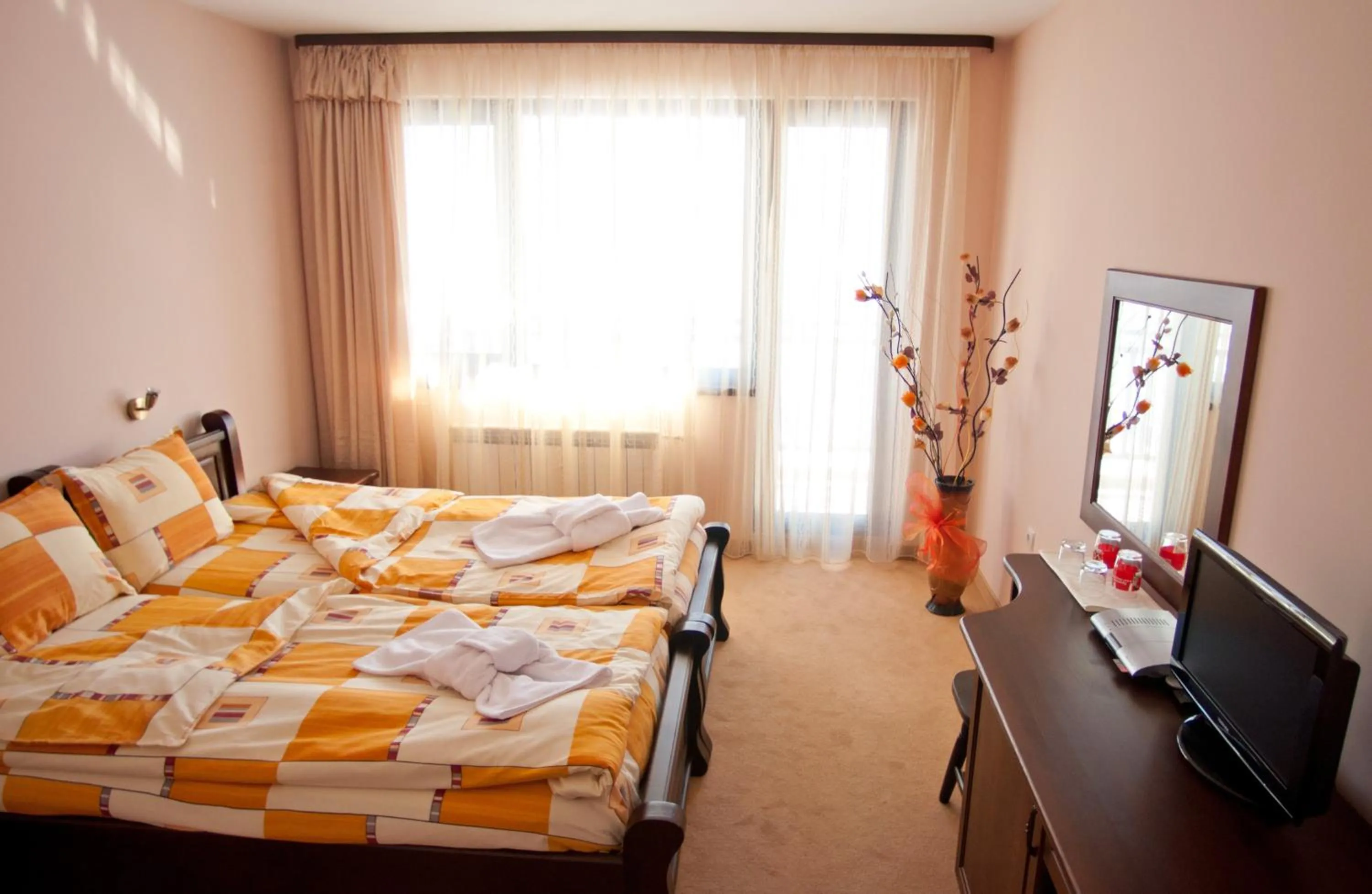 Photo of the whole room, Bed in Family hotel Iskar