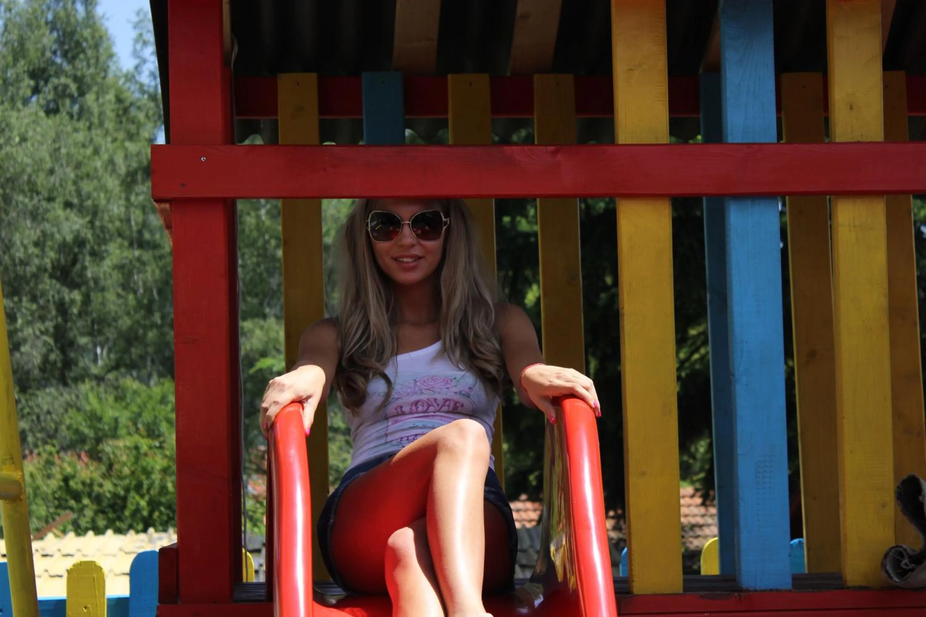 Children play ground in Family hotel Iskar