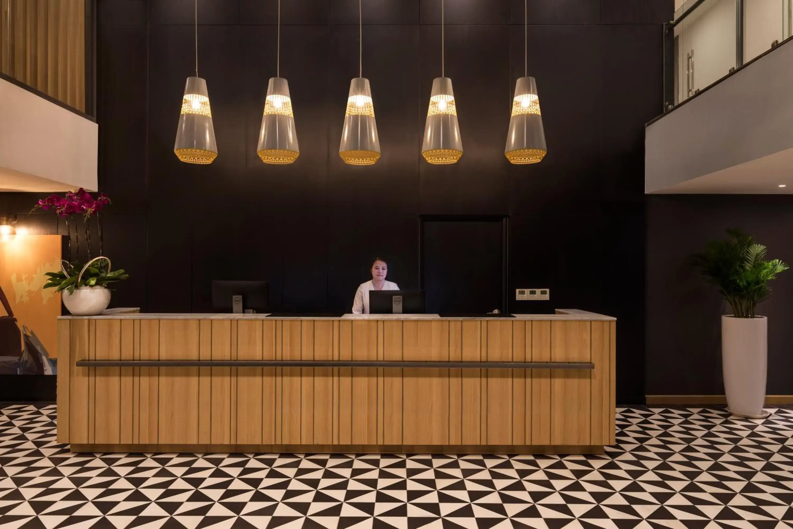 Lobby or reception in Citadines Central Binh Duong Lobby or reception in Citadines Central Binh Duong