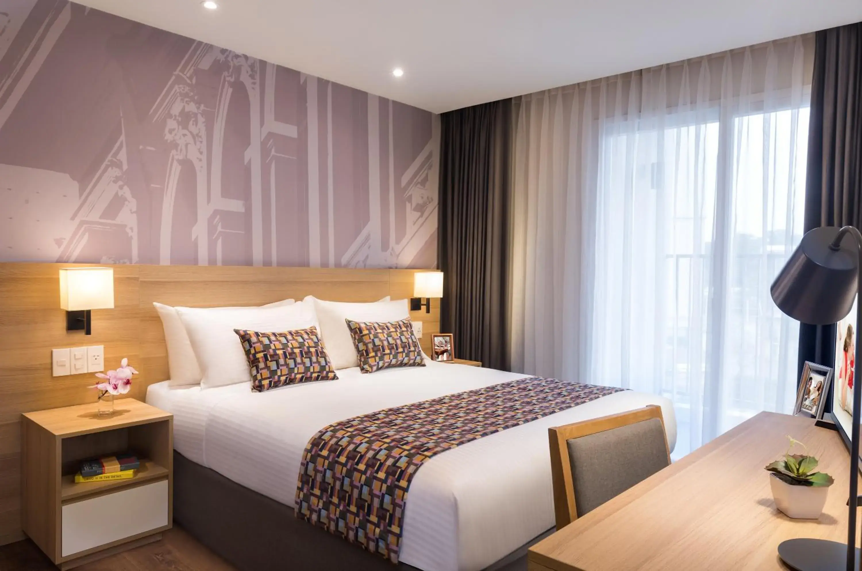 Bed in Citadines Central Binh Duong Bed in Citadines Central Binh Duong
