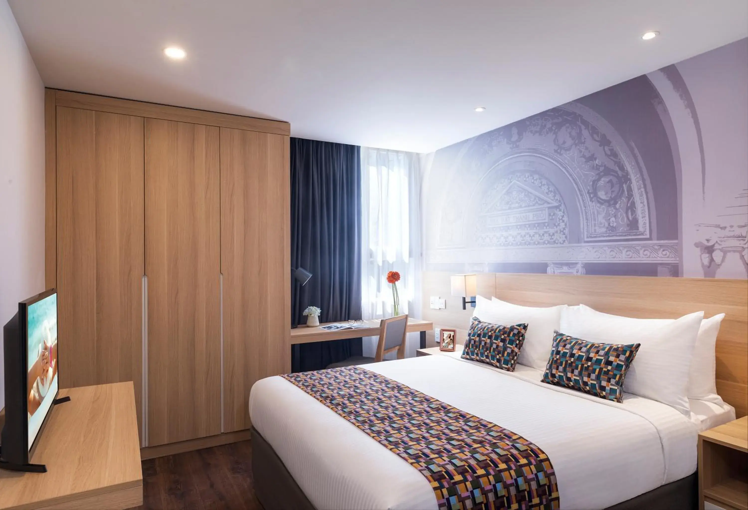 Bed in Citadines Central Binh Duong Bed in Citadines Central Binh Duong