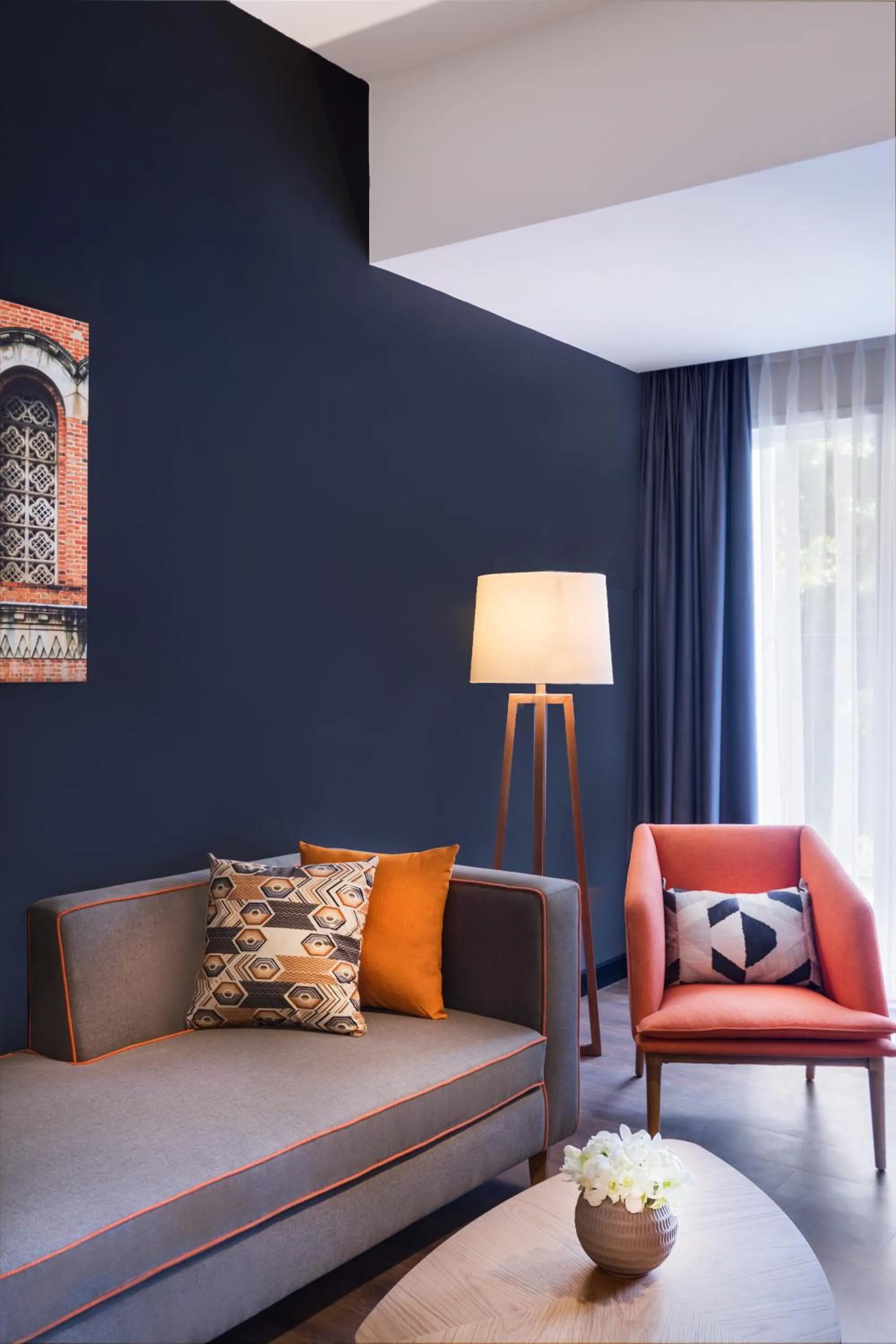 Living room in Citadines Central Binh Duong