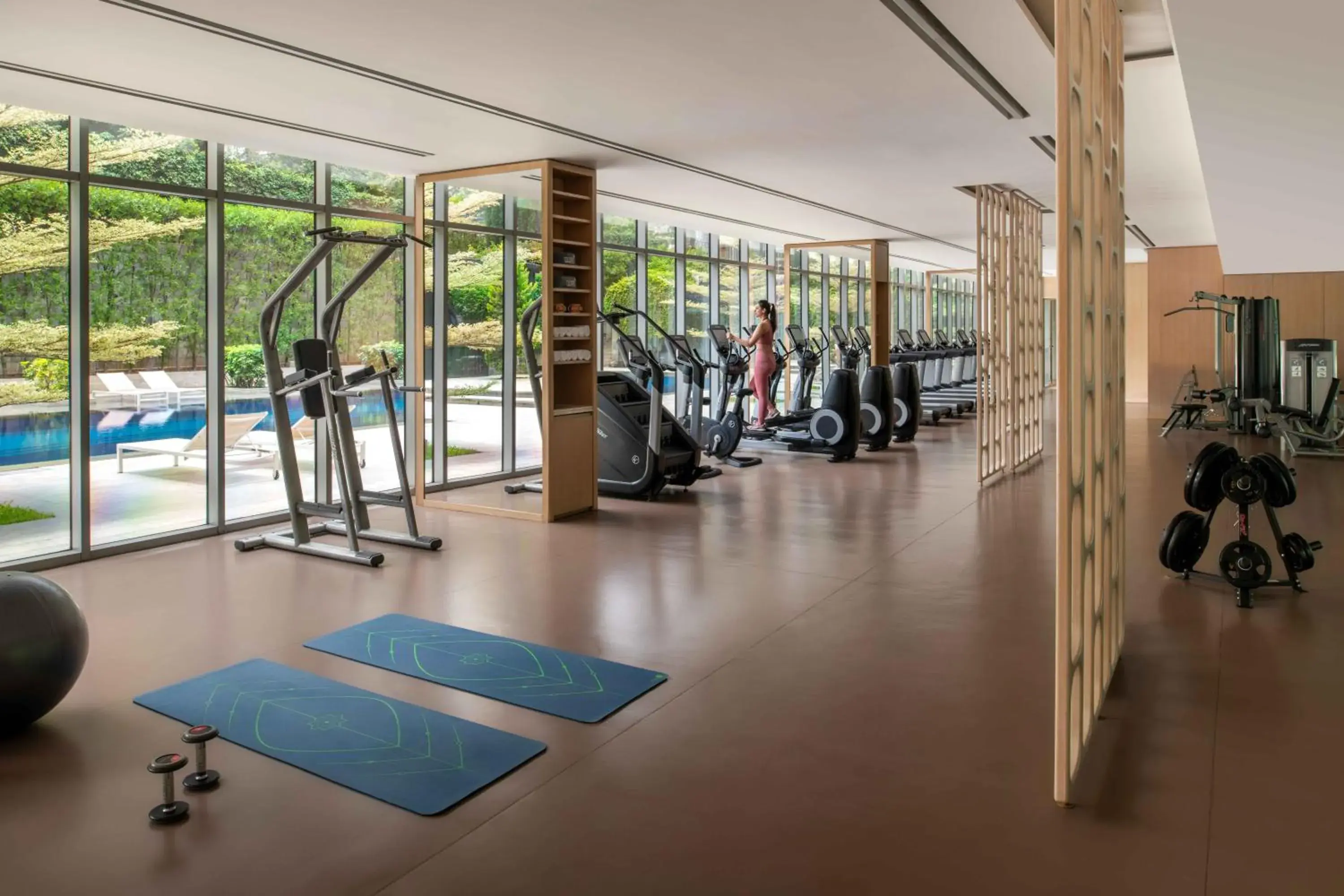 Fitness centre/facilities in Four Seasons Hotel Bengaluru at Embassy ONE Fitness centre/facilities in Four Seasons Hotel Bengaluru at Embassy ONE