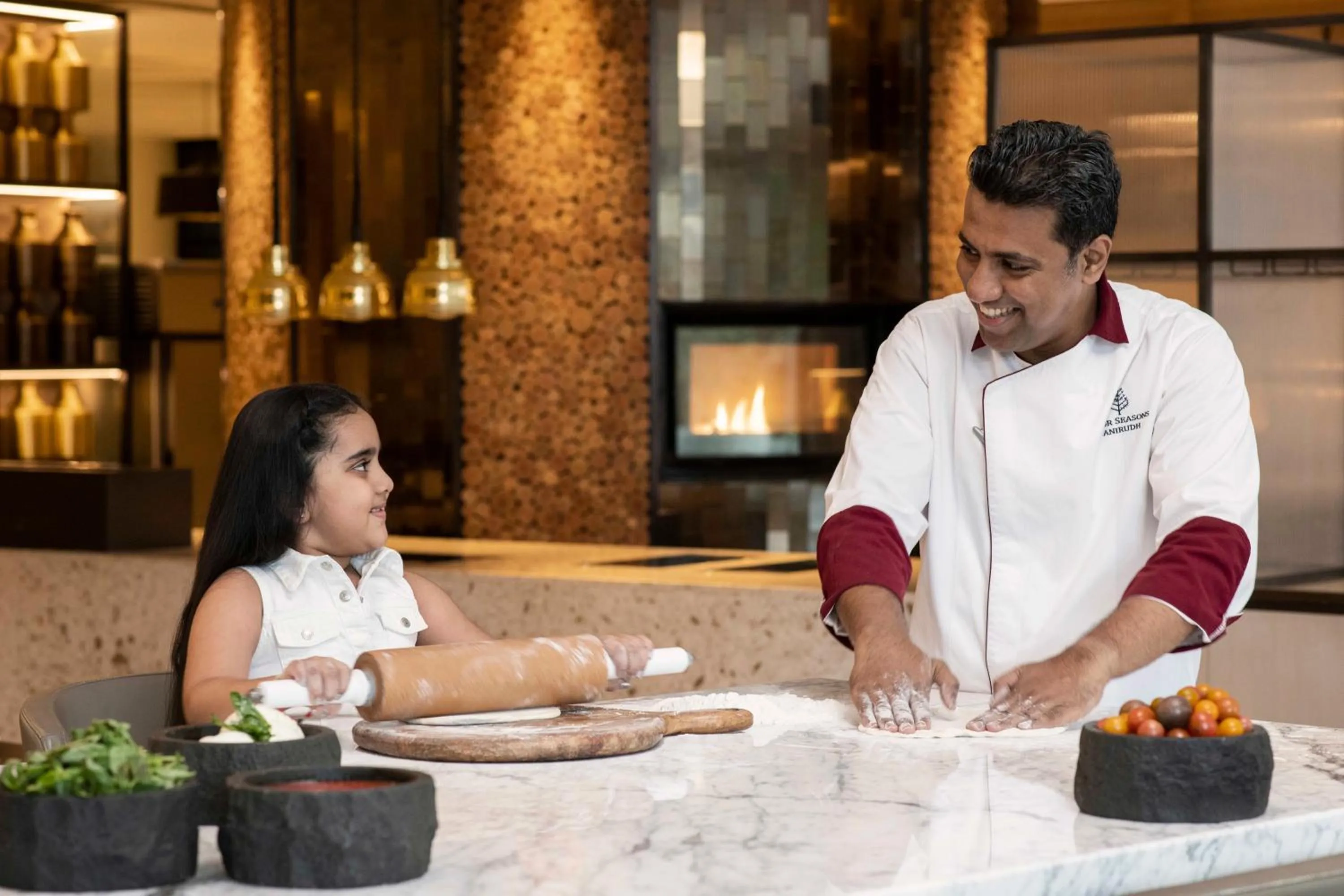 People in Four Seasons Hotel Bengaluru at Embassy ONE