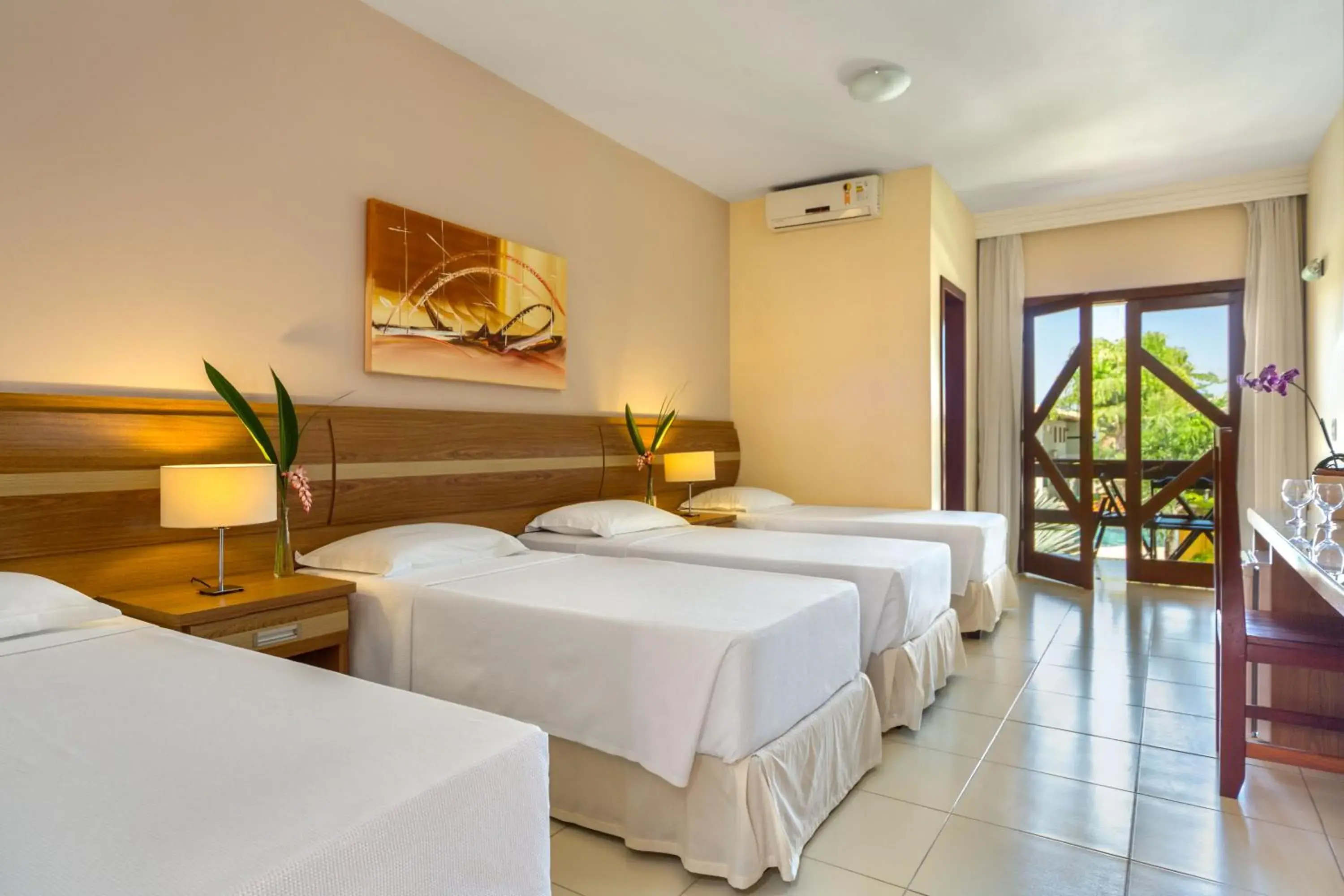 Pool view, Bed in Vitoria Regia Praia Hotel Pool view, Bed in Vitoria Regia Praia Hotel