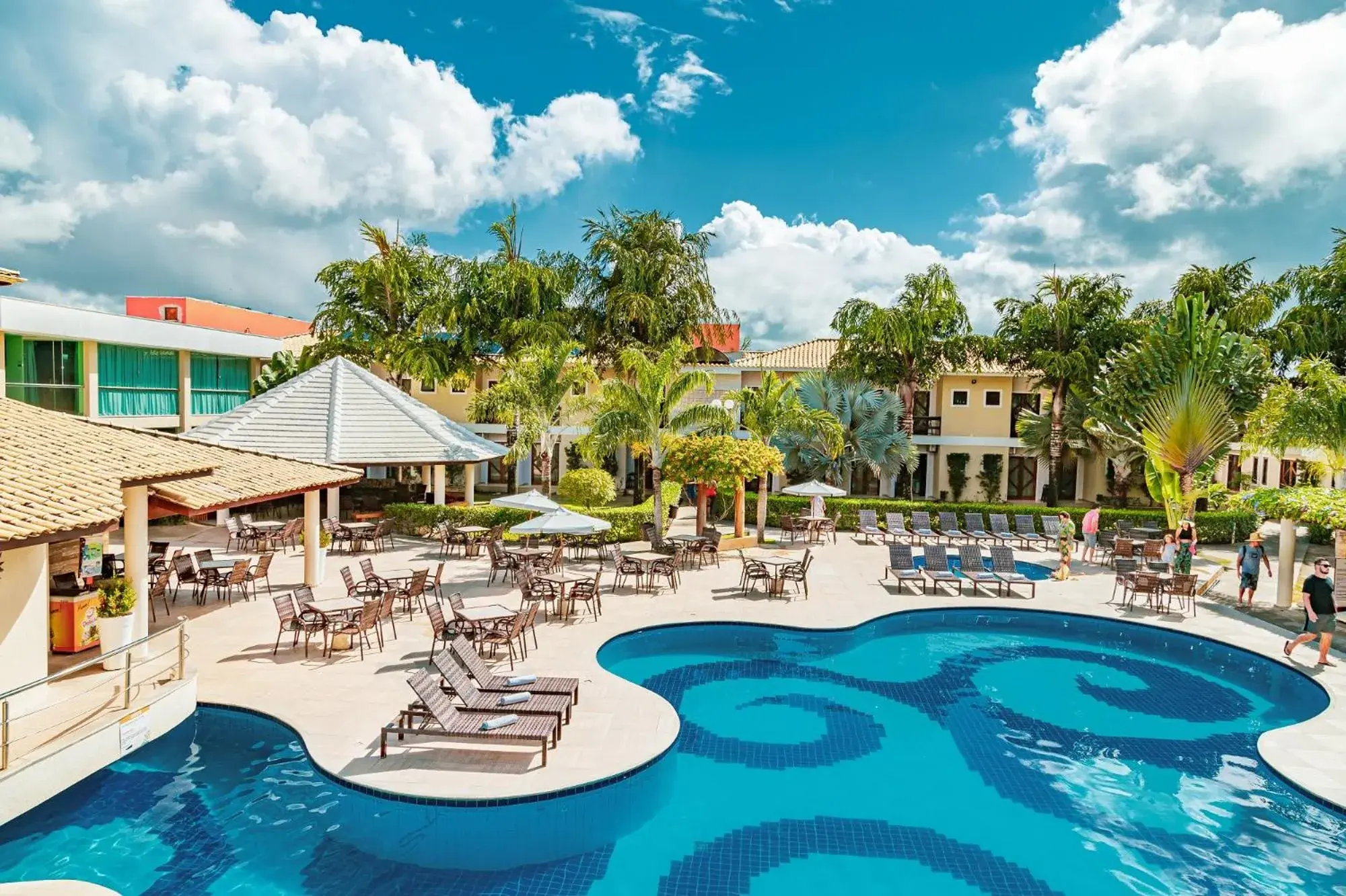 Pool view in Vitoria Regia Praia Hotel Pool view in Vitoria Regia Praia Hotel