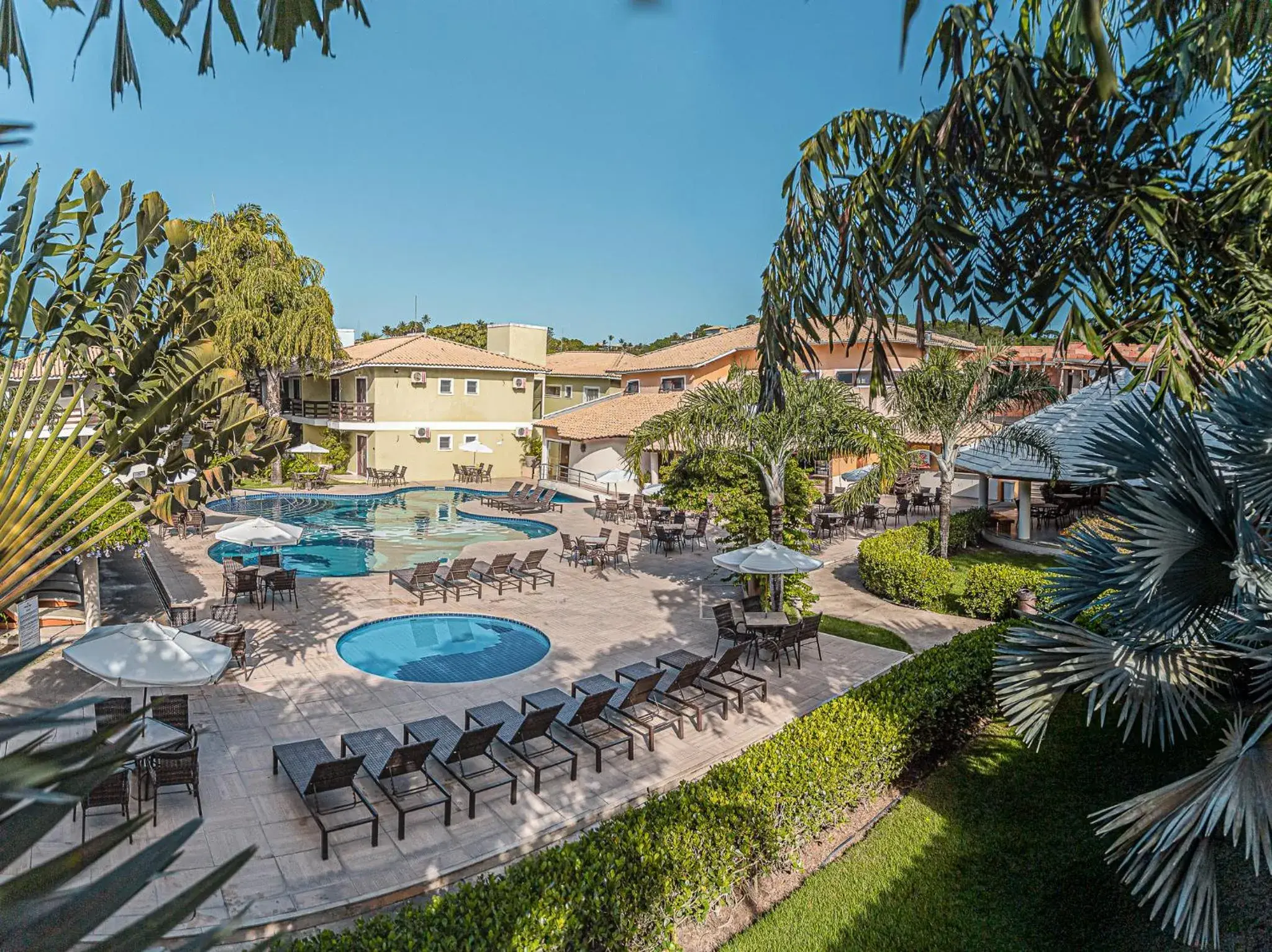 Pool view in Vitoria Regia Praia Hotel Pool view in Vitoria Regia Praia Hotel
