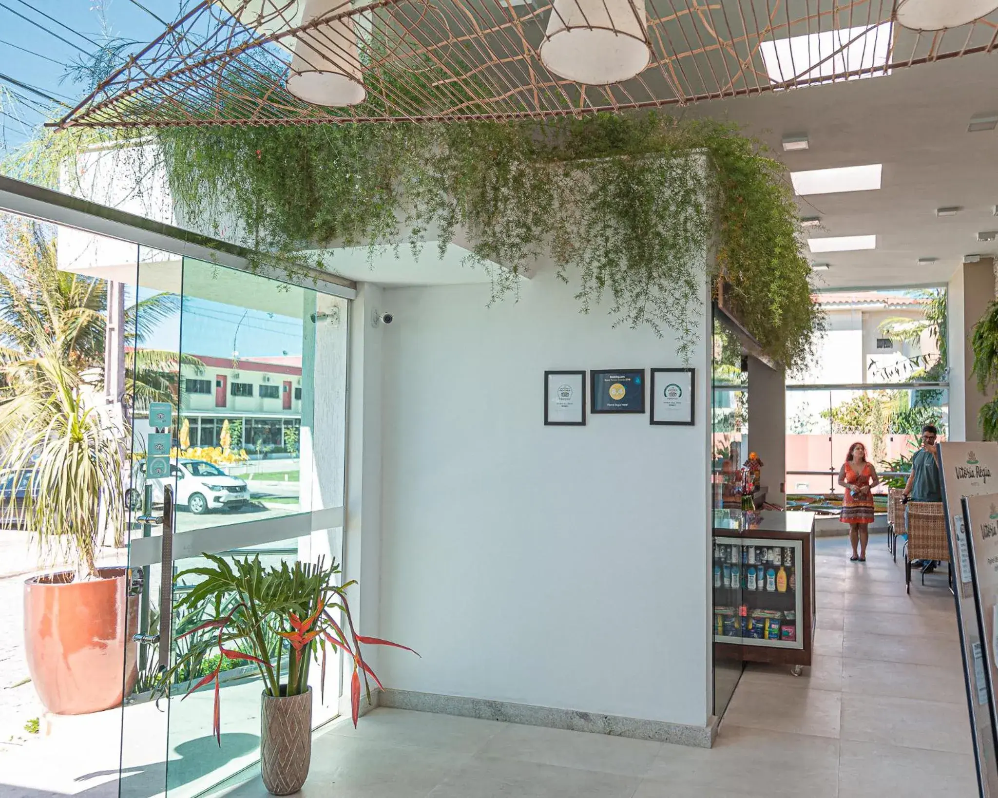 Lobby or reception in Vitoria Regia Praia Hotel Lobby or reception in Vitoria Regia Praia Hotel