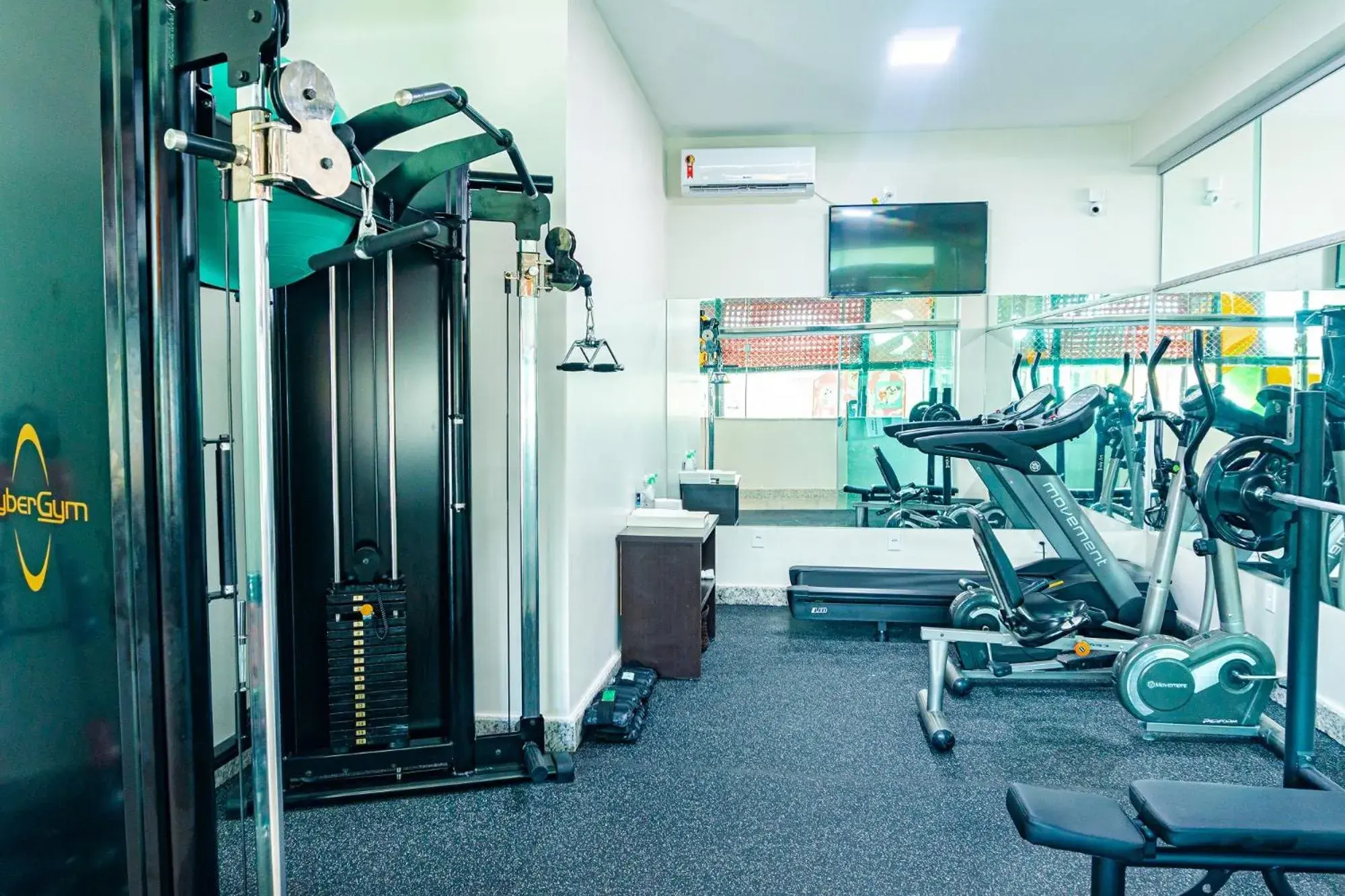 Fitness centre/facilities in Vitoria Regia Praia Hotel Fitness centre/facilities in Vitoria Regia Praia Hotel