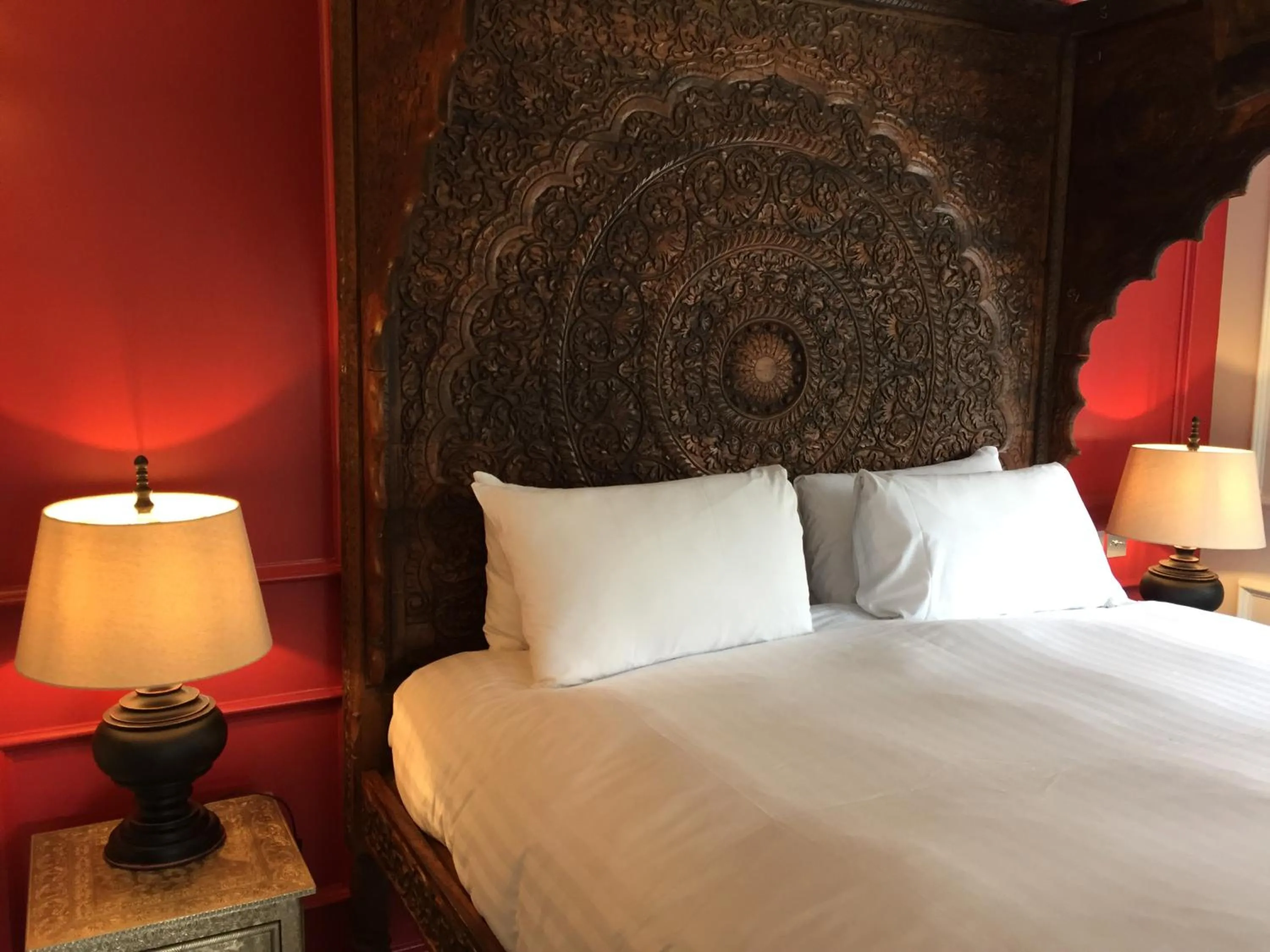 Bed in The Wrea Head Hall Country House Hotel & Restaurant