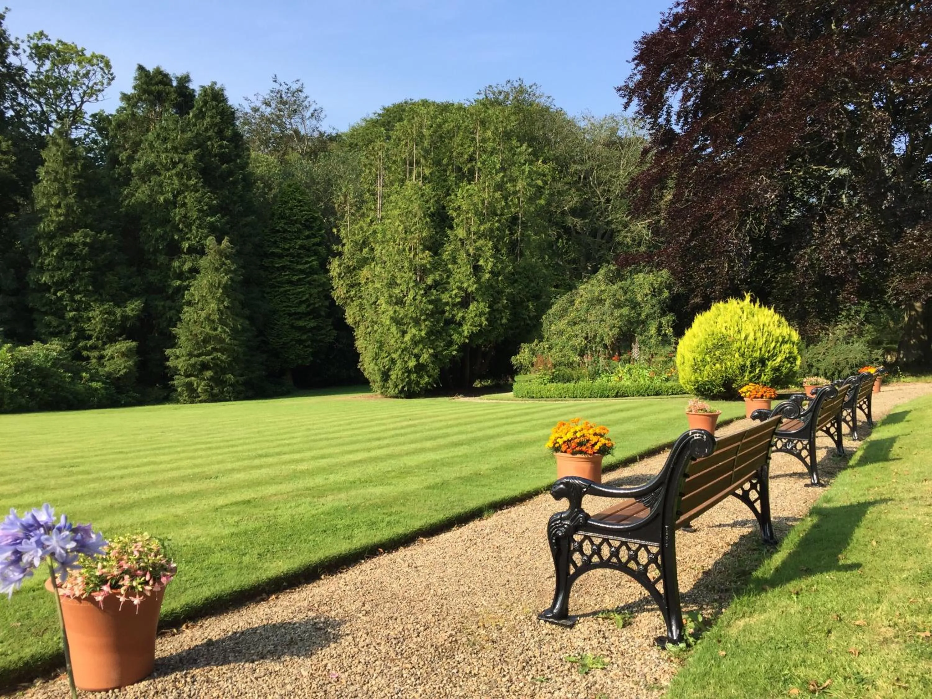 Garden in The Wrea Head Hall Country House Hotel & Restaurant
